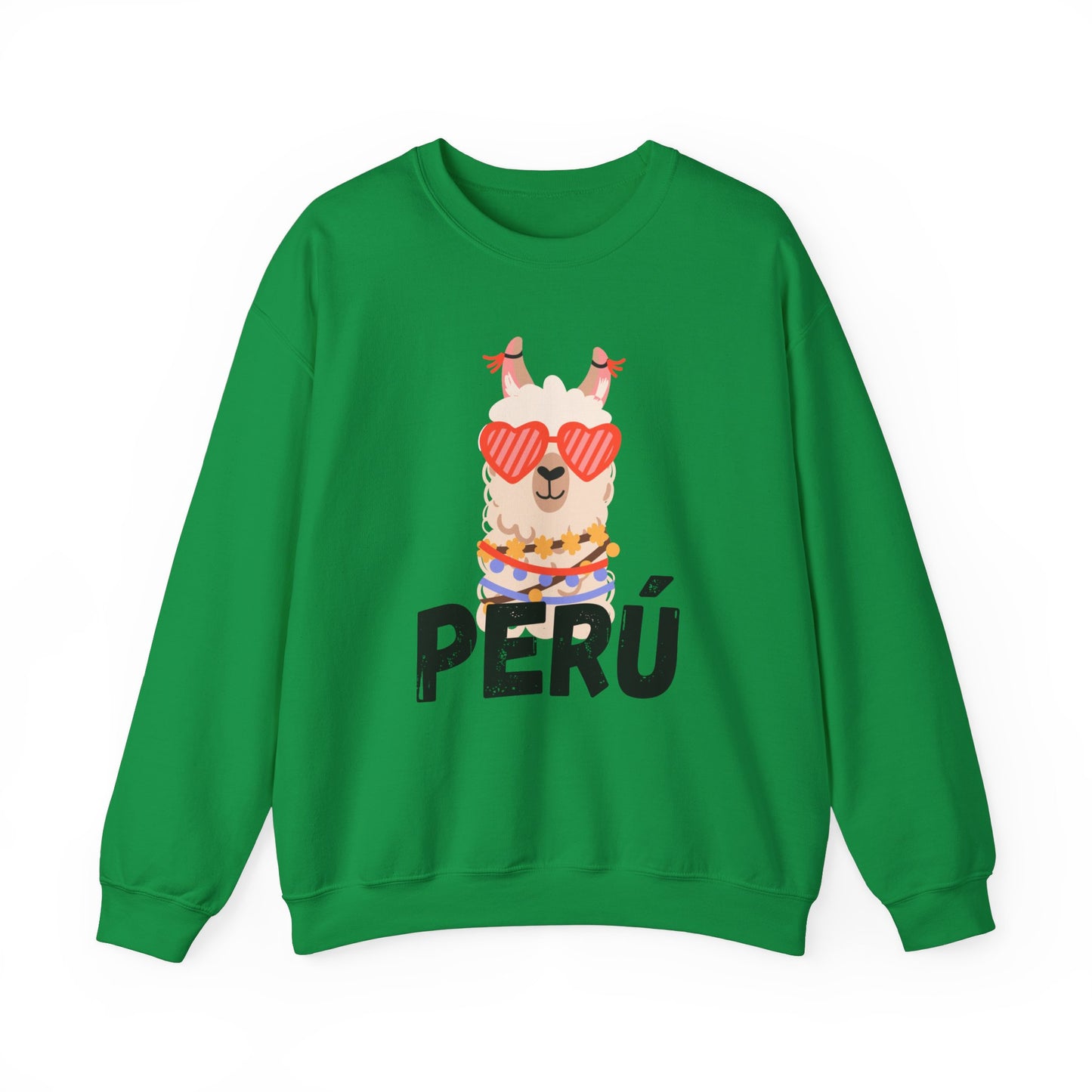 Best Unisex Sweatshirt Peruvian Inspired "Llama Heart"