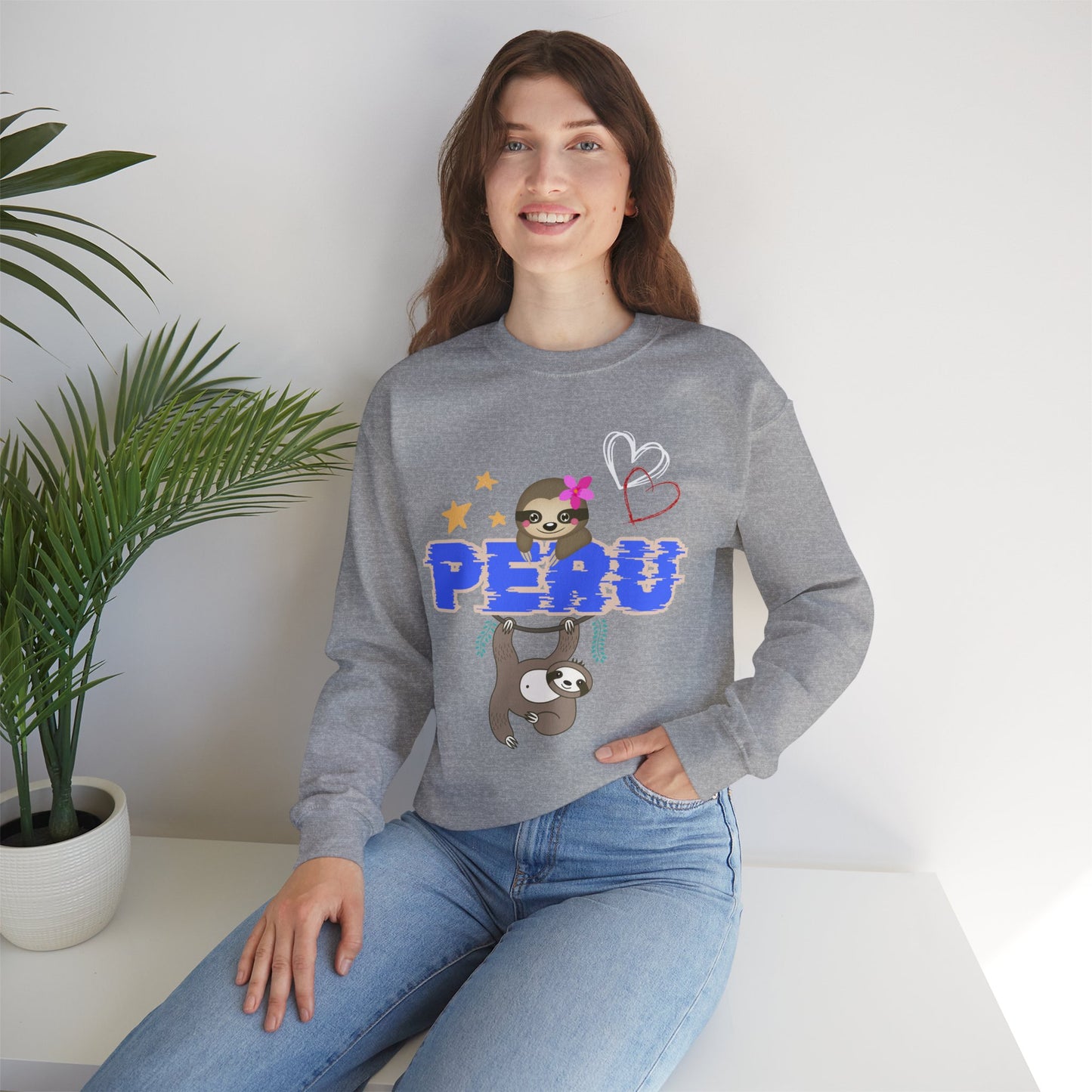 Best Peruvian Unisex Sweatshirt "PERU Jungle Love"