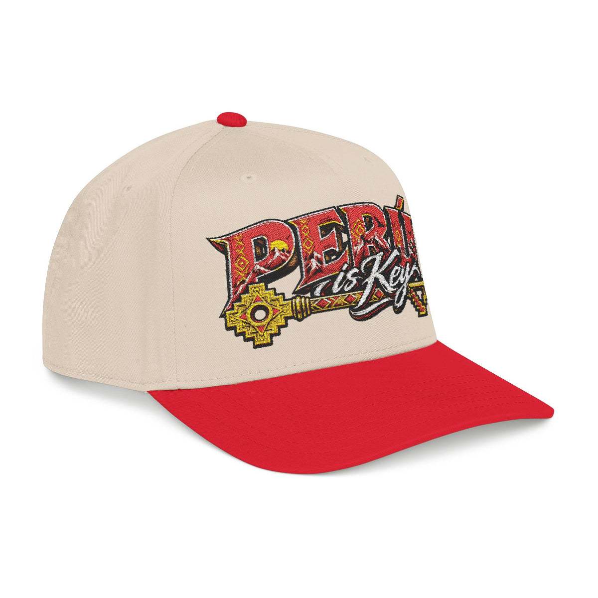 Best Peru Is Key Embroidered Cap in the USA