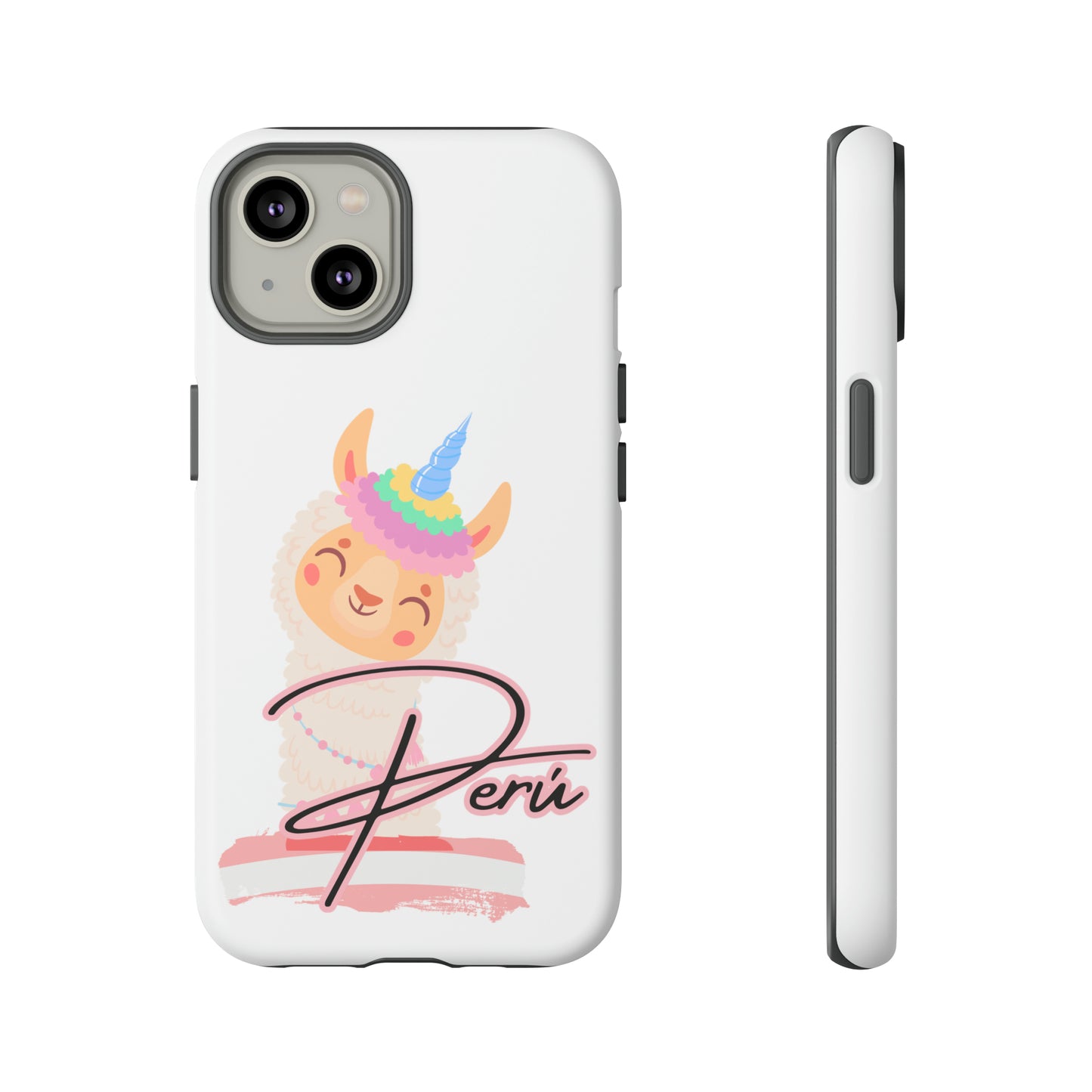 Tough iPhone Case "Llama Love on-the-Go"