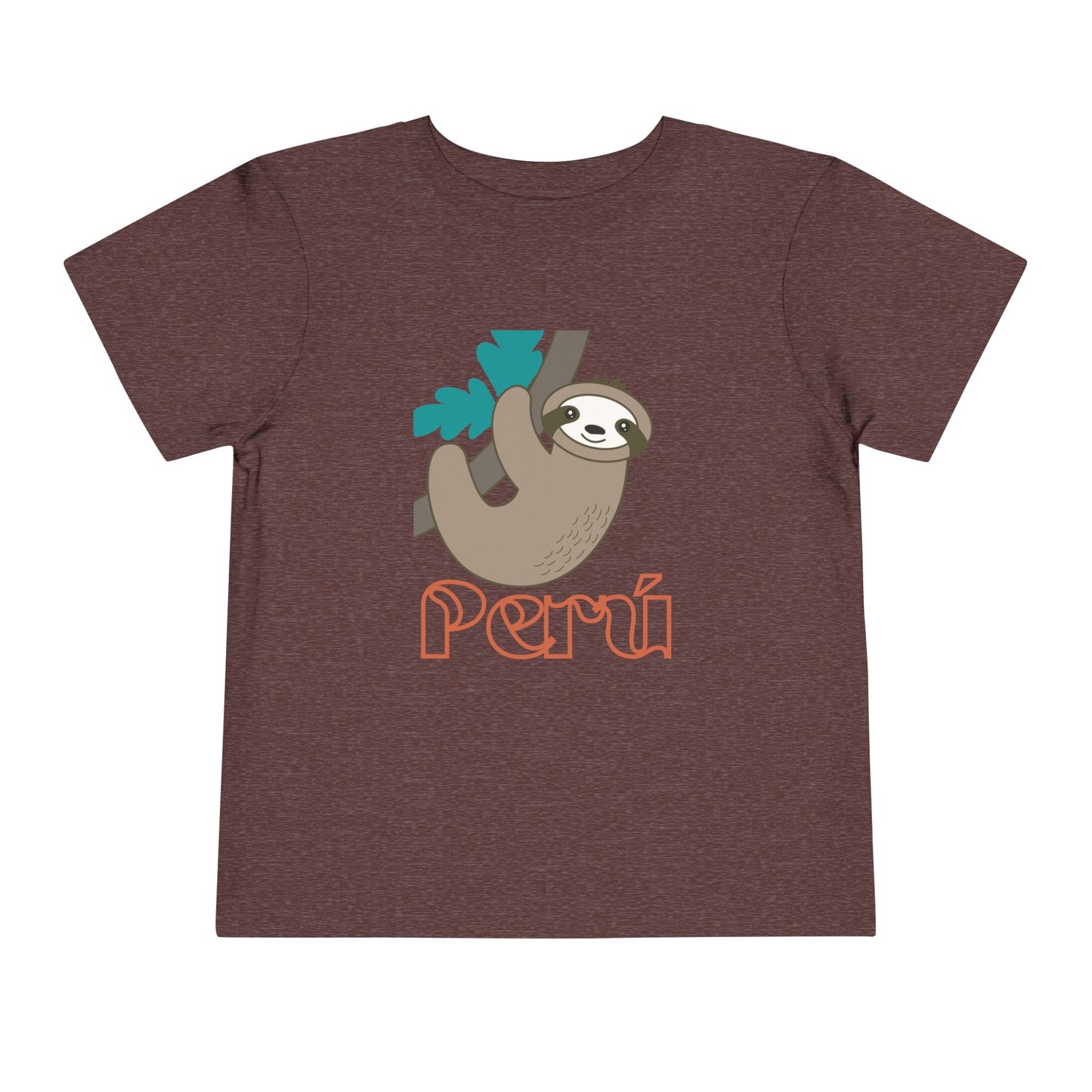 Best PeruvianToddler Short Sleeve Tee "Peru Perezozo"