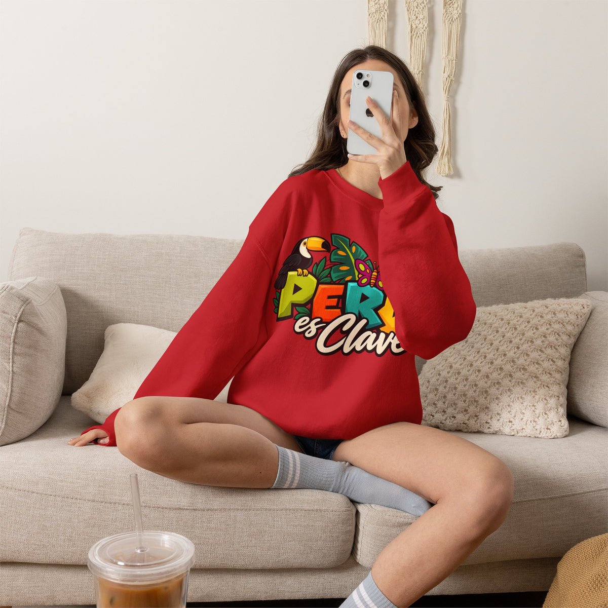 Best Perú es Clave Sweatshirt - Amazon Toucan Jungle Gift