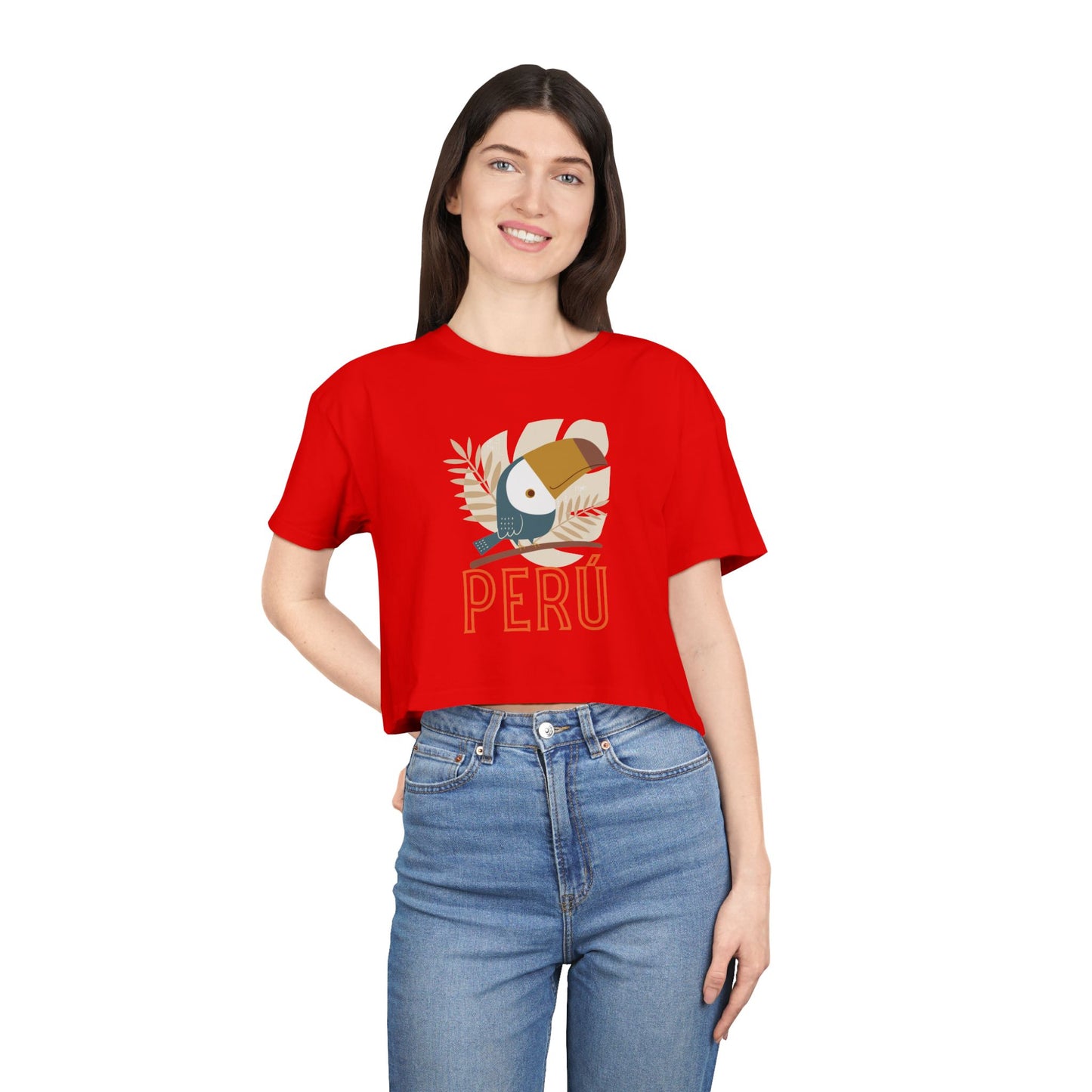 Best Peru Toucan Crop Top | Peruvian Gift USA