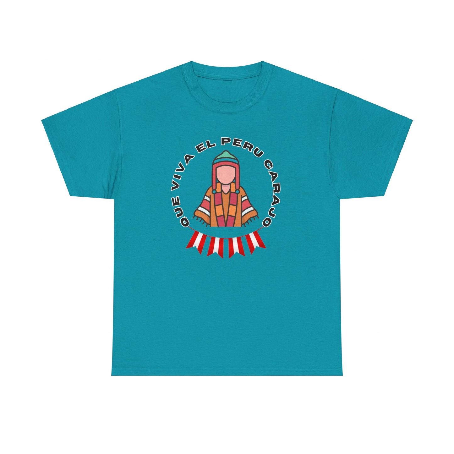 Best Peruvian Unisex T-Shirt "Que Viva El Peru Carajo