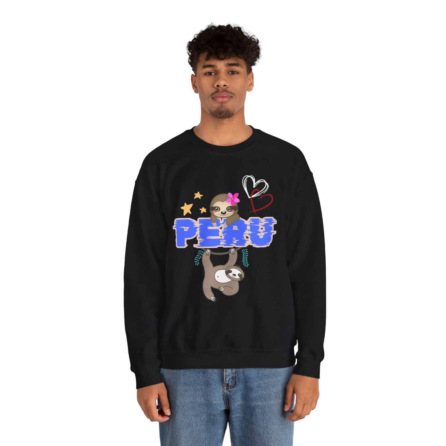 Best Peruvian Unisex Sweatshirt "PERU Jungle Love"