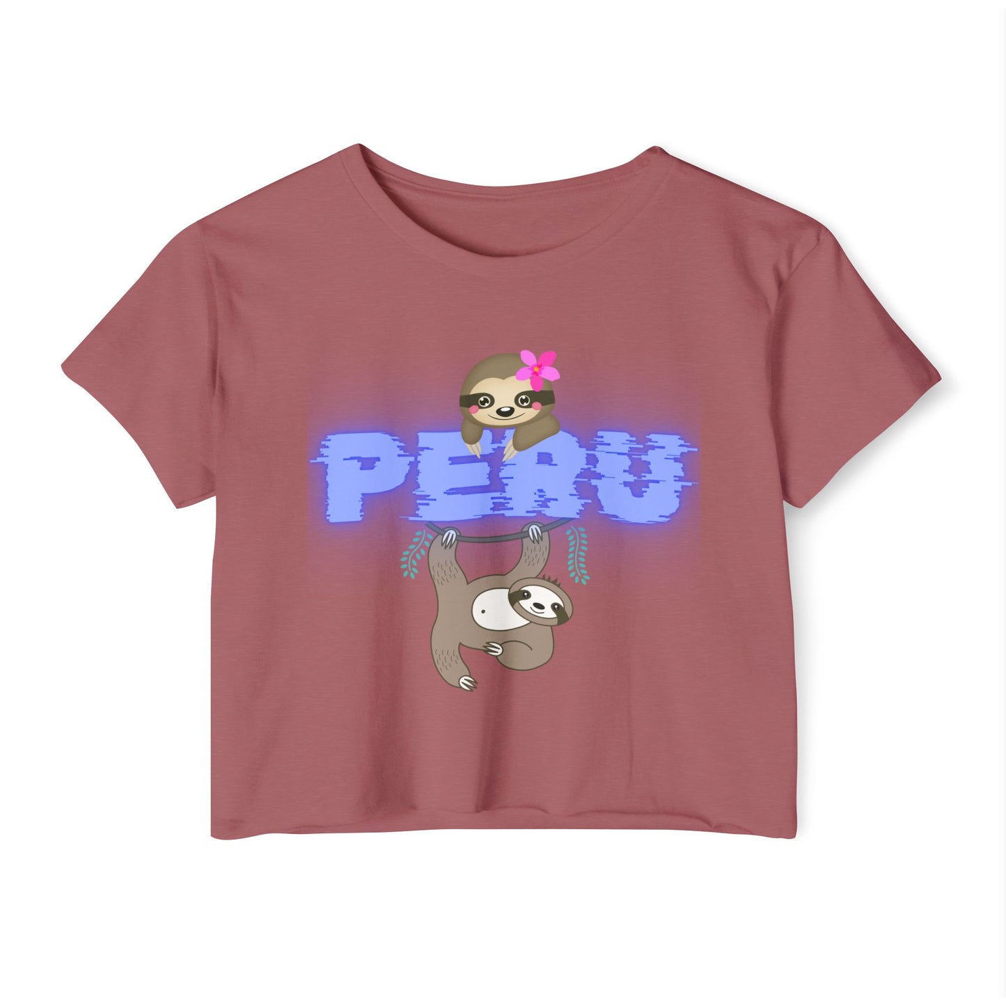 Best Peruvian Crop Top "Peru Jungle Love"
