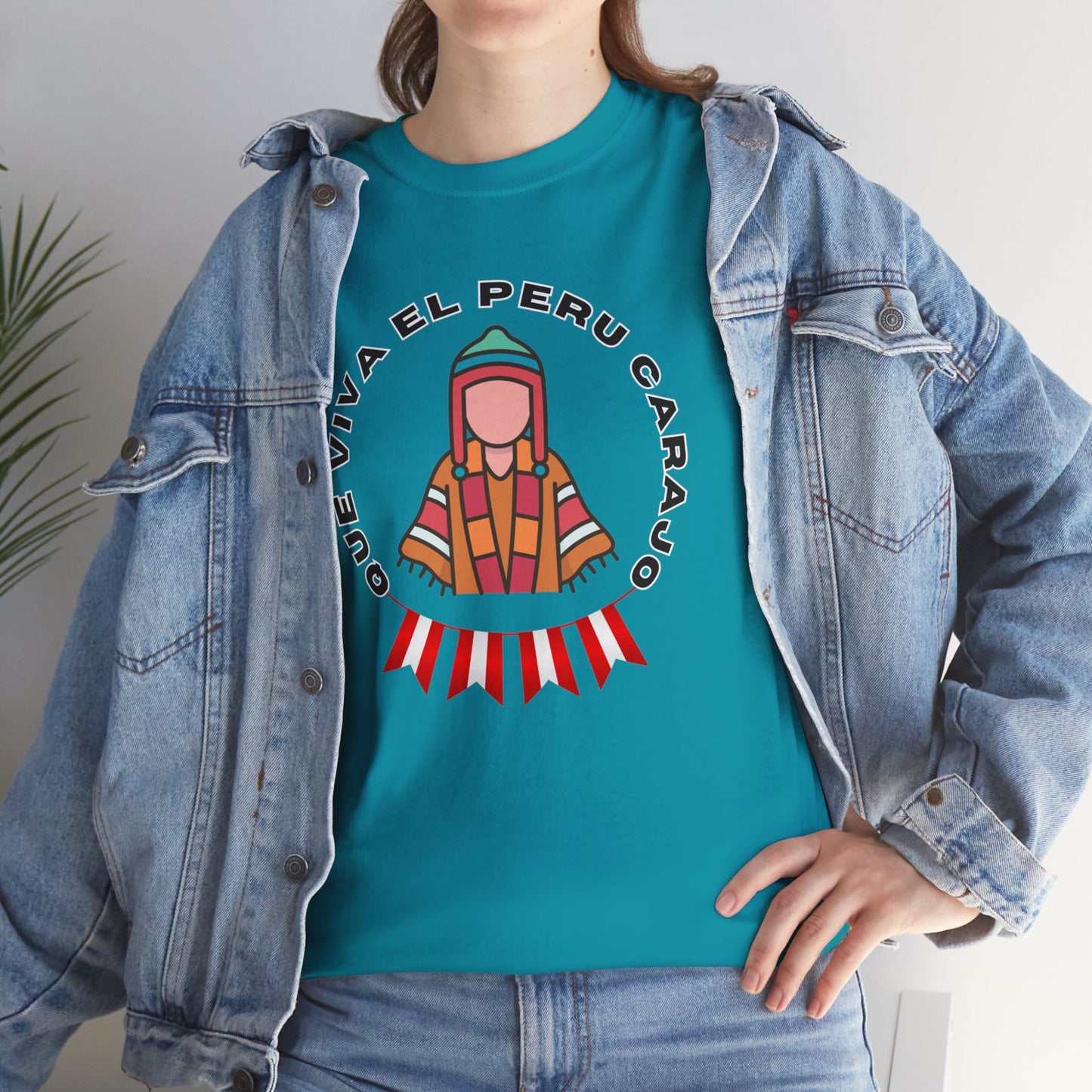 Best Peruvian Unisex T-Shirt "Que Viva El Peru Carajo