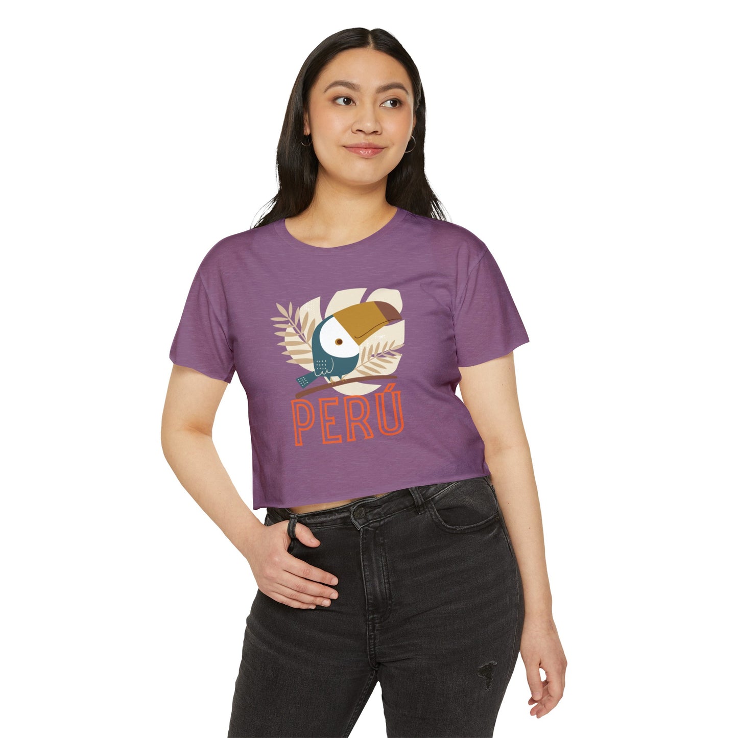 Peruvian Crop Top "Peru Rainforest"