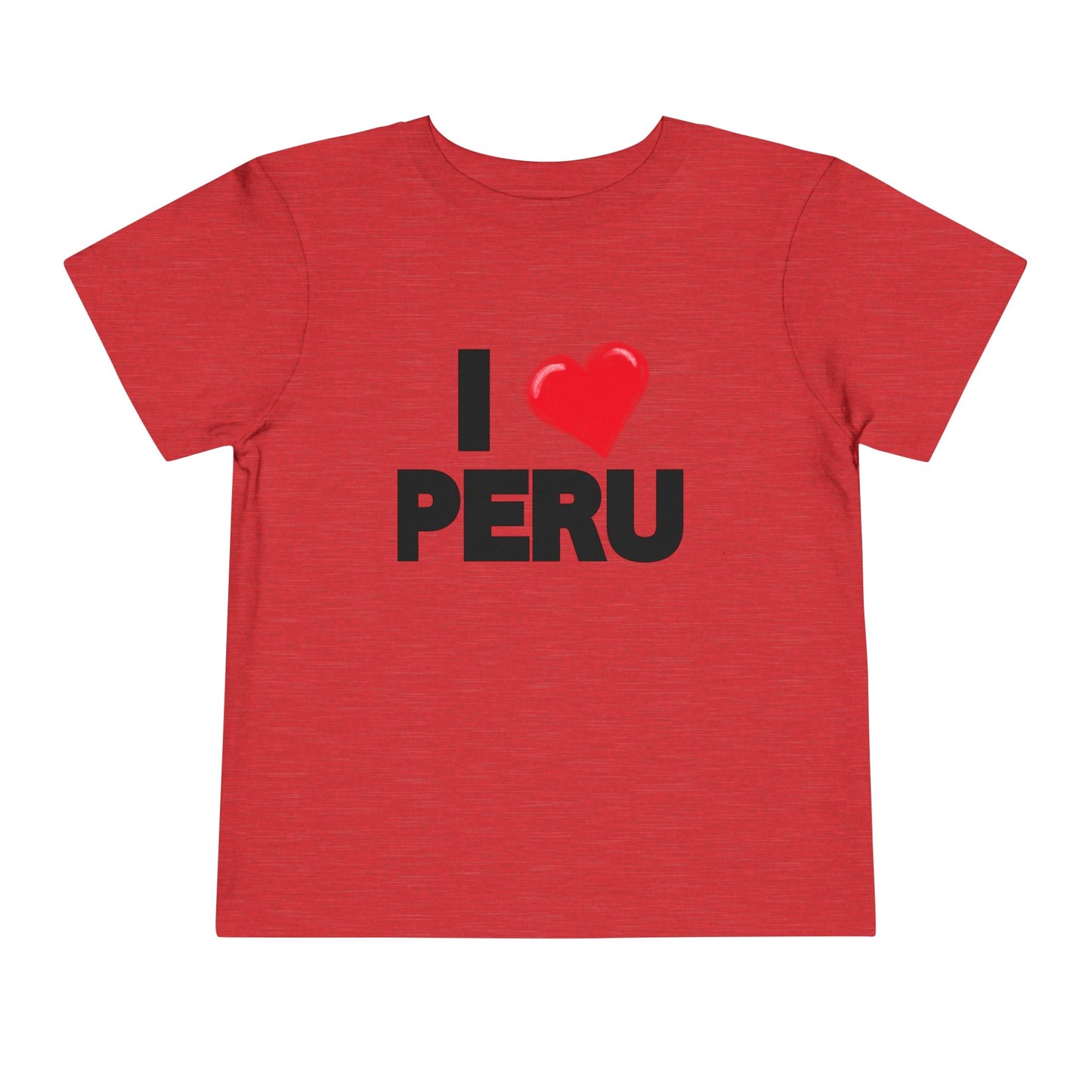 Best PeruvianToddler Short Sleeve Tee "I Love Peru"