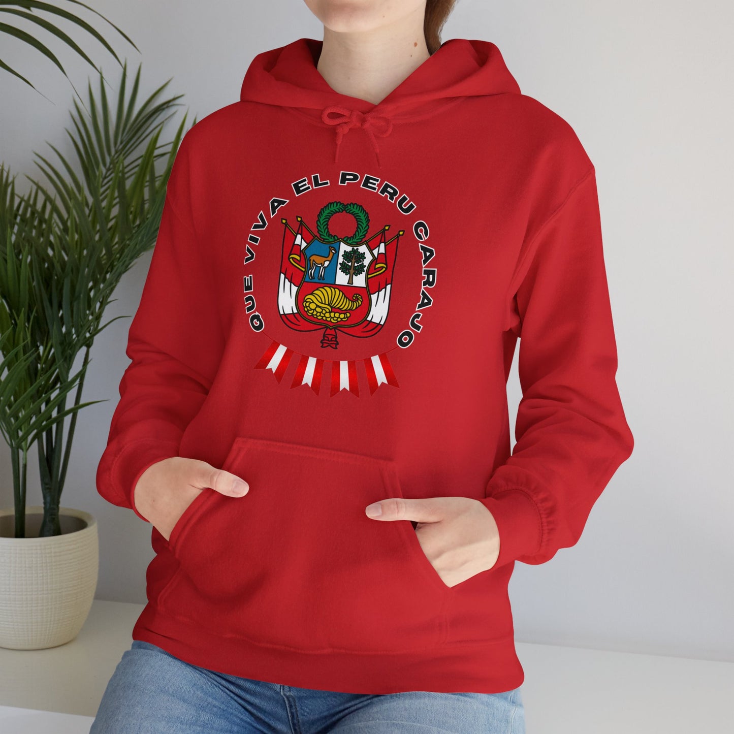 Best Peruvian Unisex Hoodie "PERU Escarapela"