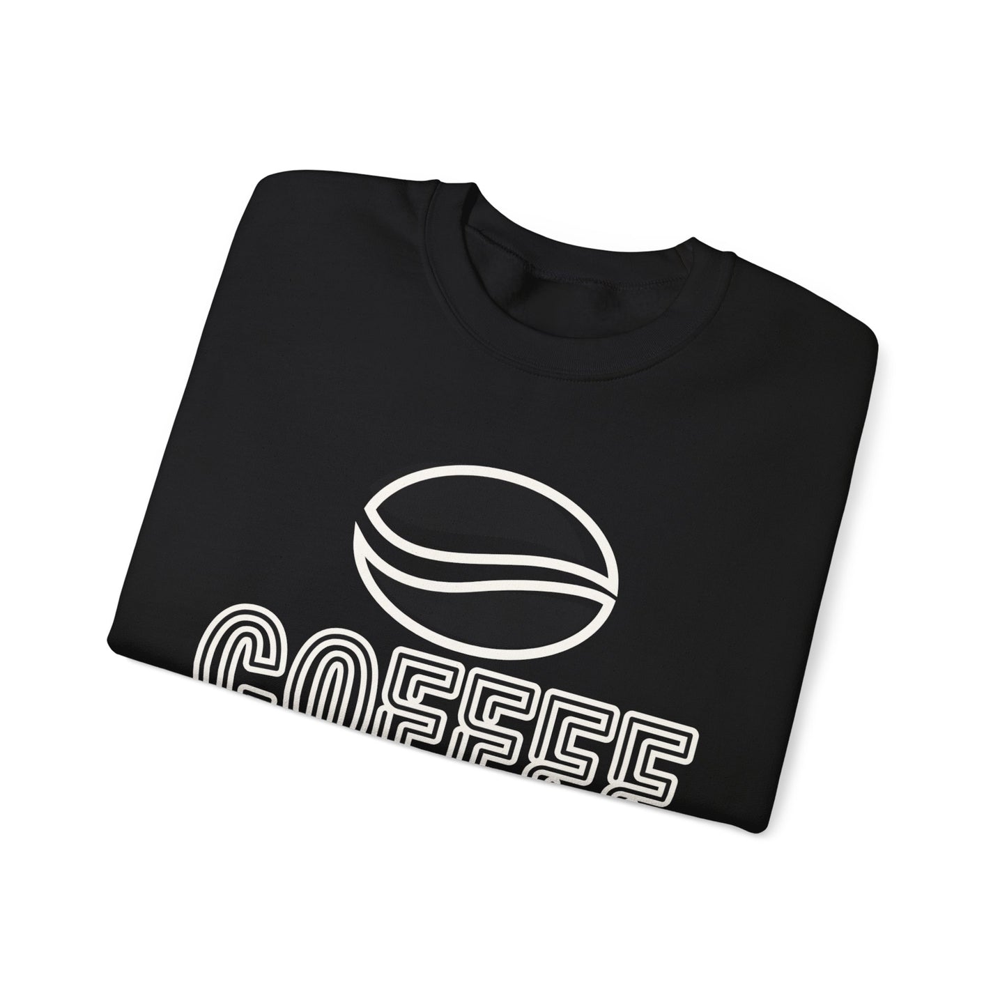 ☕ Minimalist Coffee Sweatshirt USA | Eco-Friendly Unisex Sweater
