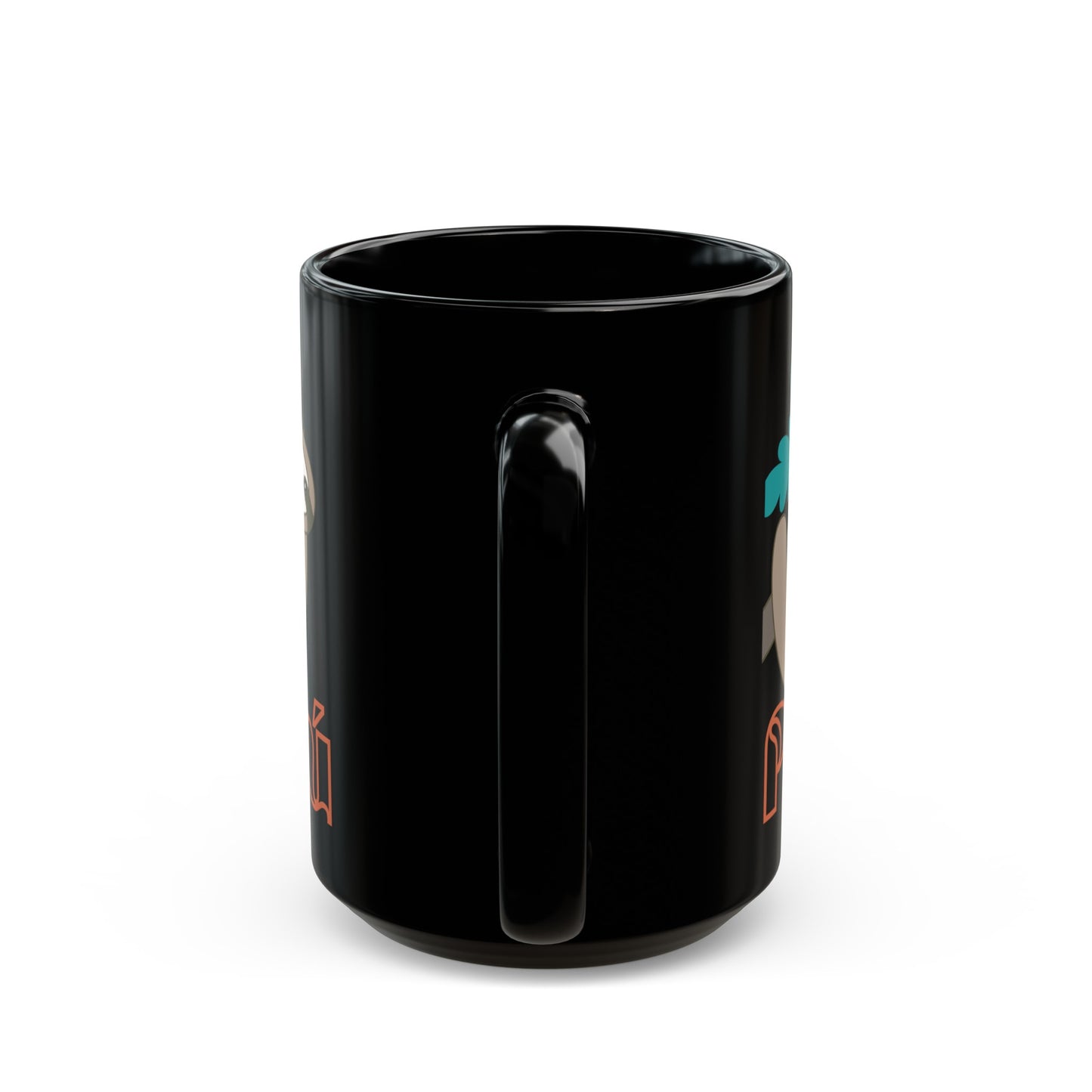 Best Peruvian Coffee Black Mug (11oz, 15oz) "Peru Perezozo"