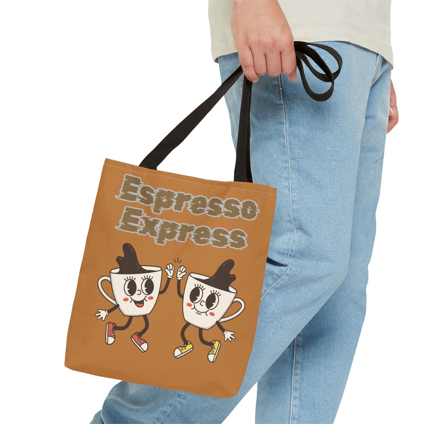 Best CoffeeTote Bag That's Serving Espresso Express Vibes: High Five for Caffeine