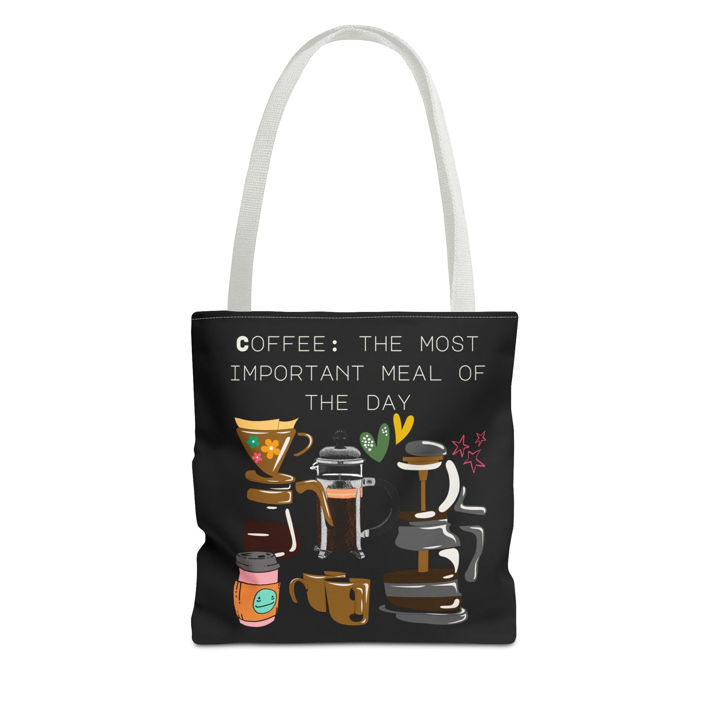 Best Coffee Tote Bag "Coffee: the most important meal of the day"