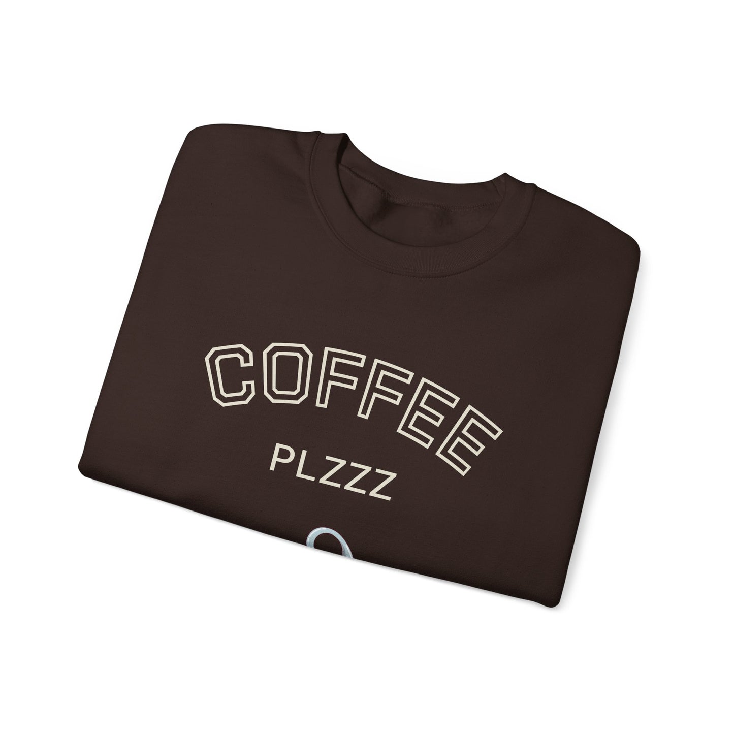 π±β Coffee Plzzz Cat Sweatshirt USA | Eco-Friendly Unisex Coffee Sweater