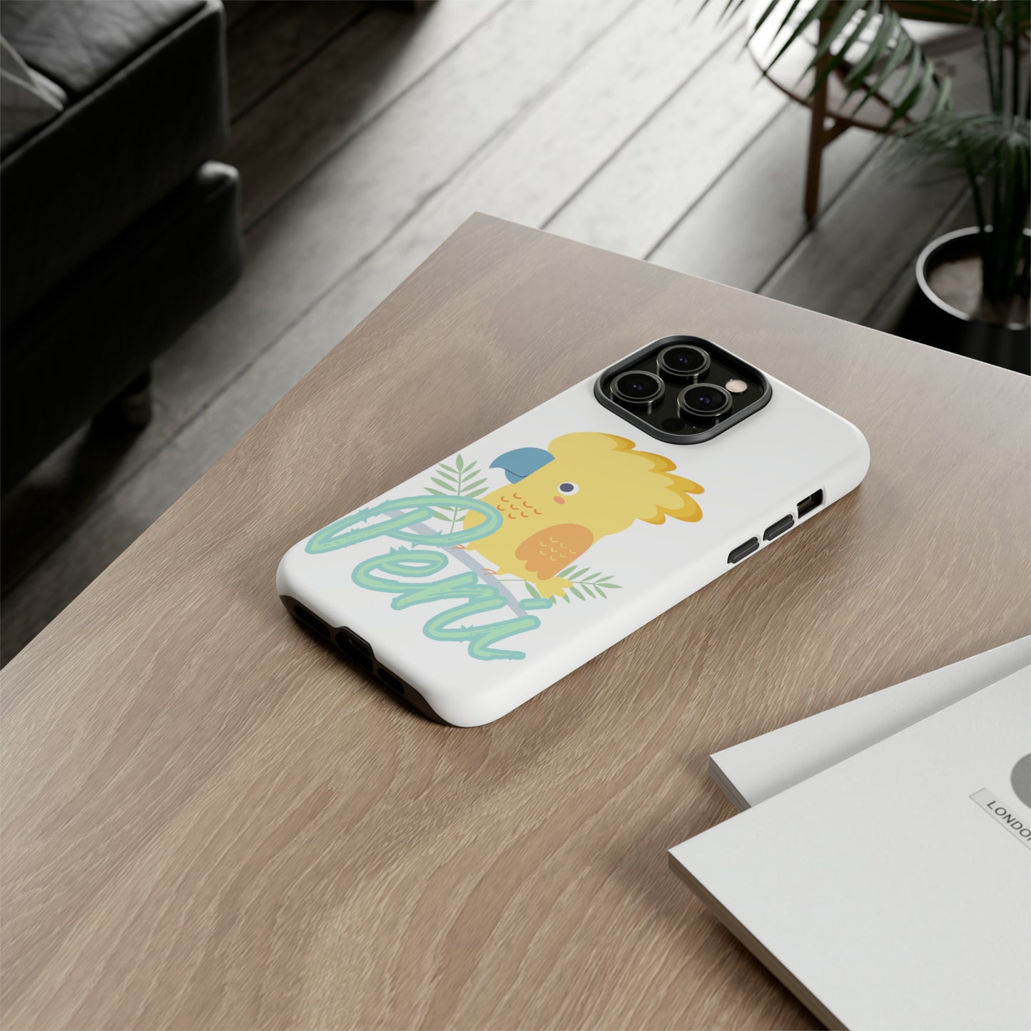 Tough iPhone Case 'Gallito de las Rocas'