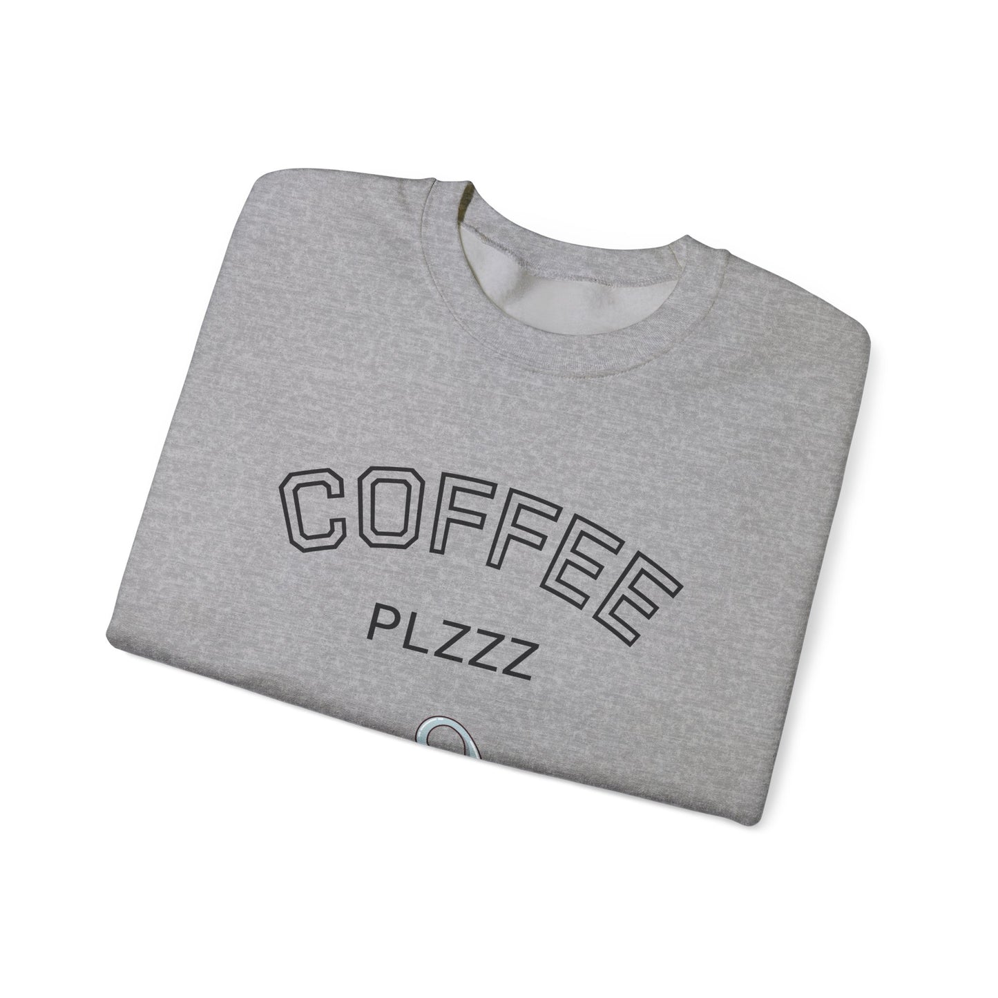 π±β Coffee Plzzz Cat Sweatshirt USA | Eco-Friendly Unisex Coffee Sweater