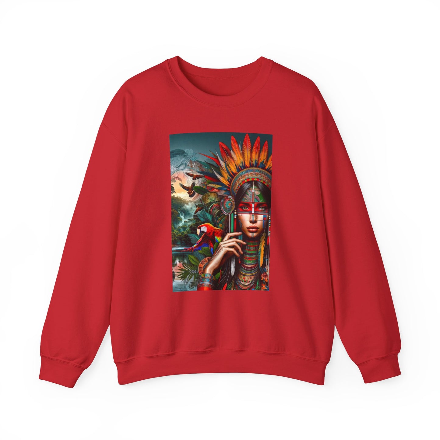 Best Unisex Sweatshirt Peruvian Inspired Ashaninka Girl