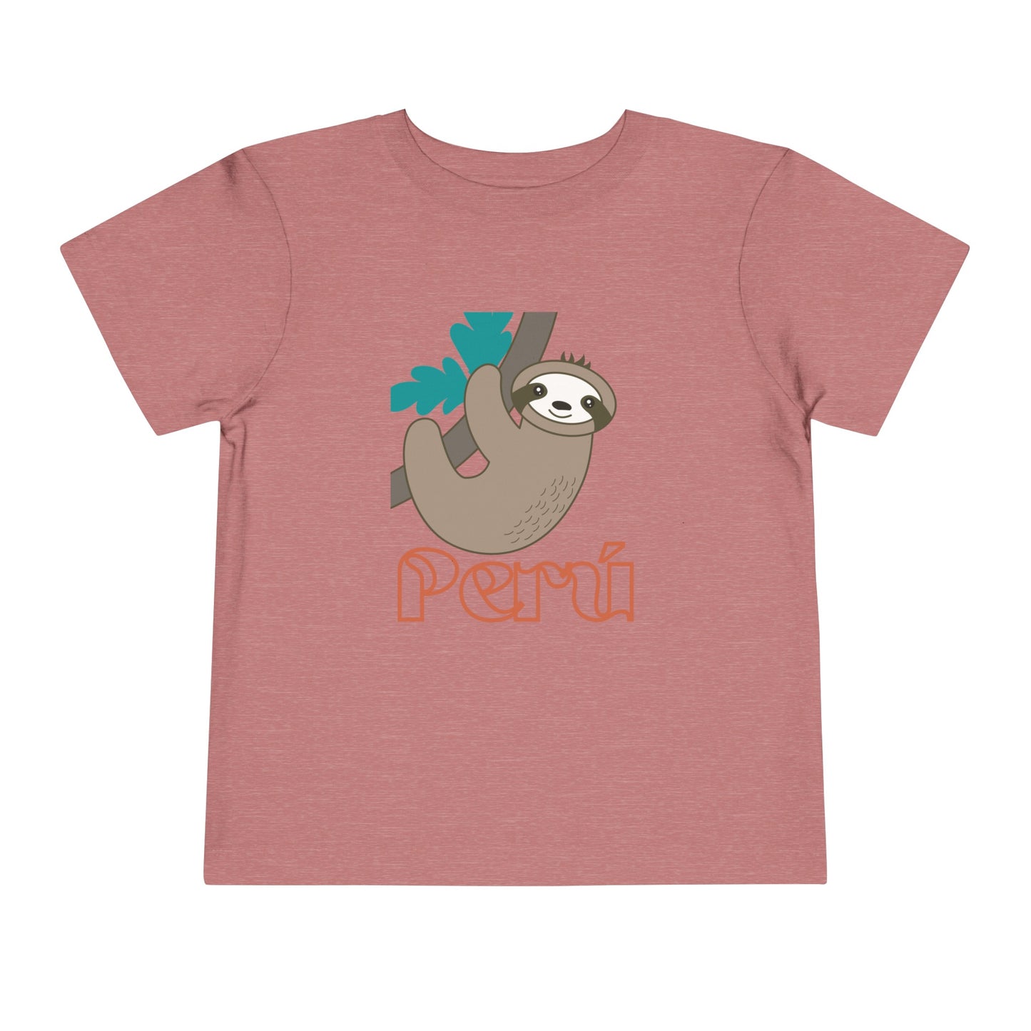 Best PeruvianToddler Short Sleeve Tee "Peru Perezozo"