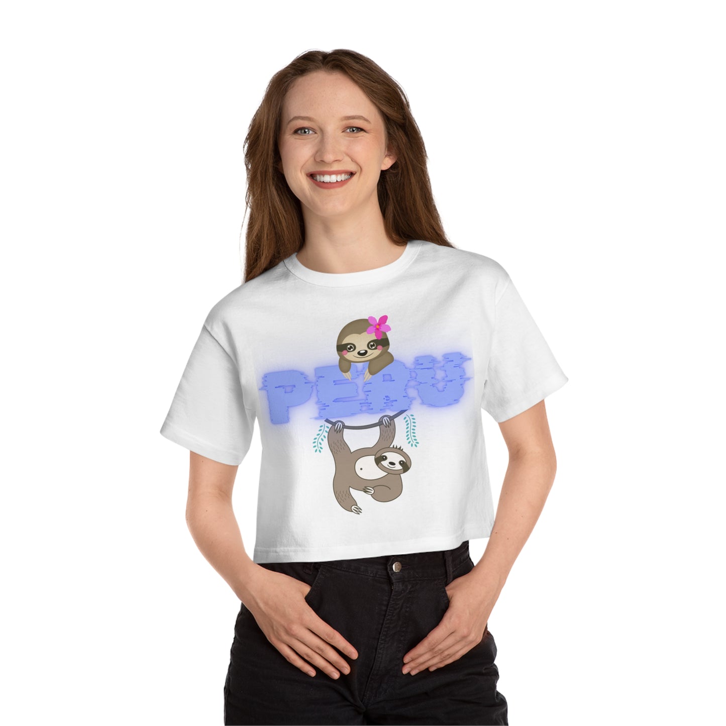 Best Peruvian Champion Cropped T-Shirt "Peru Jungle Love"