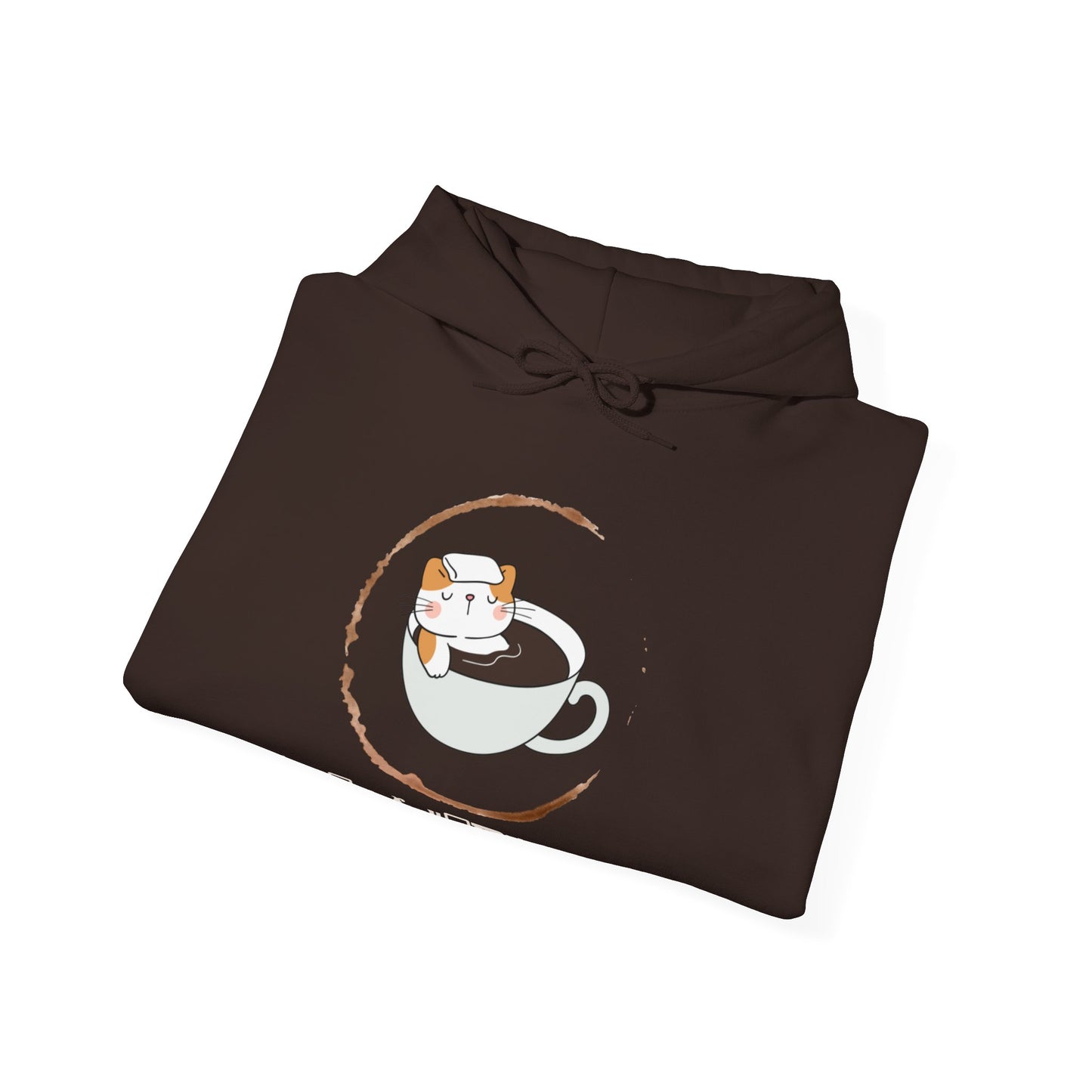 π±β Not a Morning Person Coffee Cat Hoodie USA | Funny Coffee Hoodie