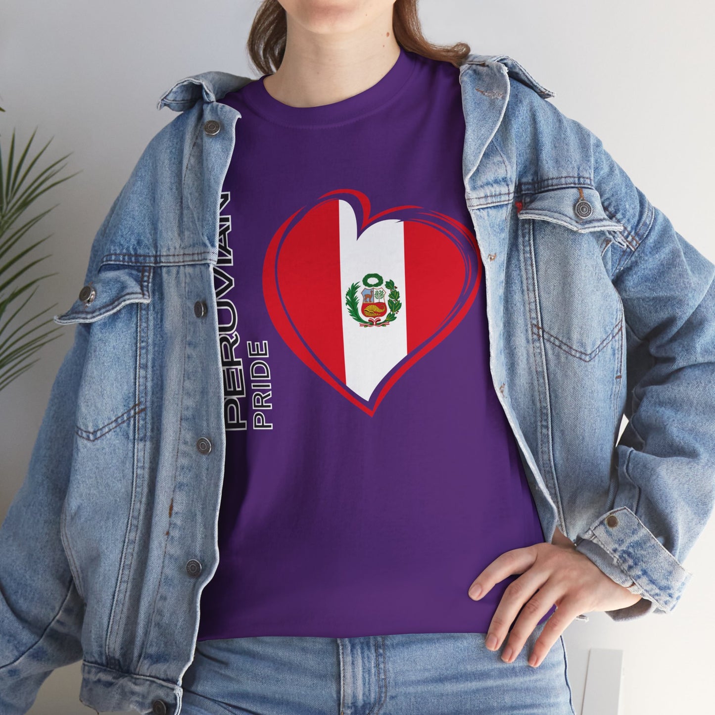 Best Unisex T-Shirt "Peruvian Flag Pride"