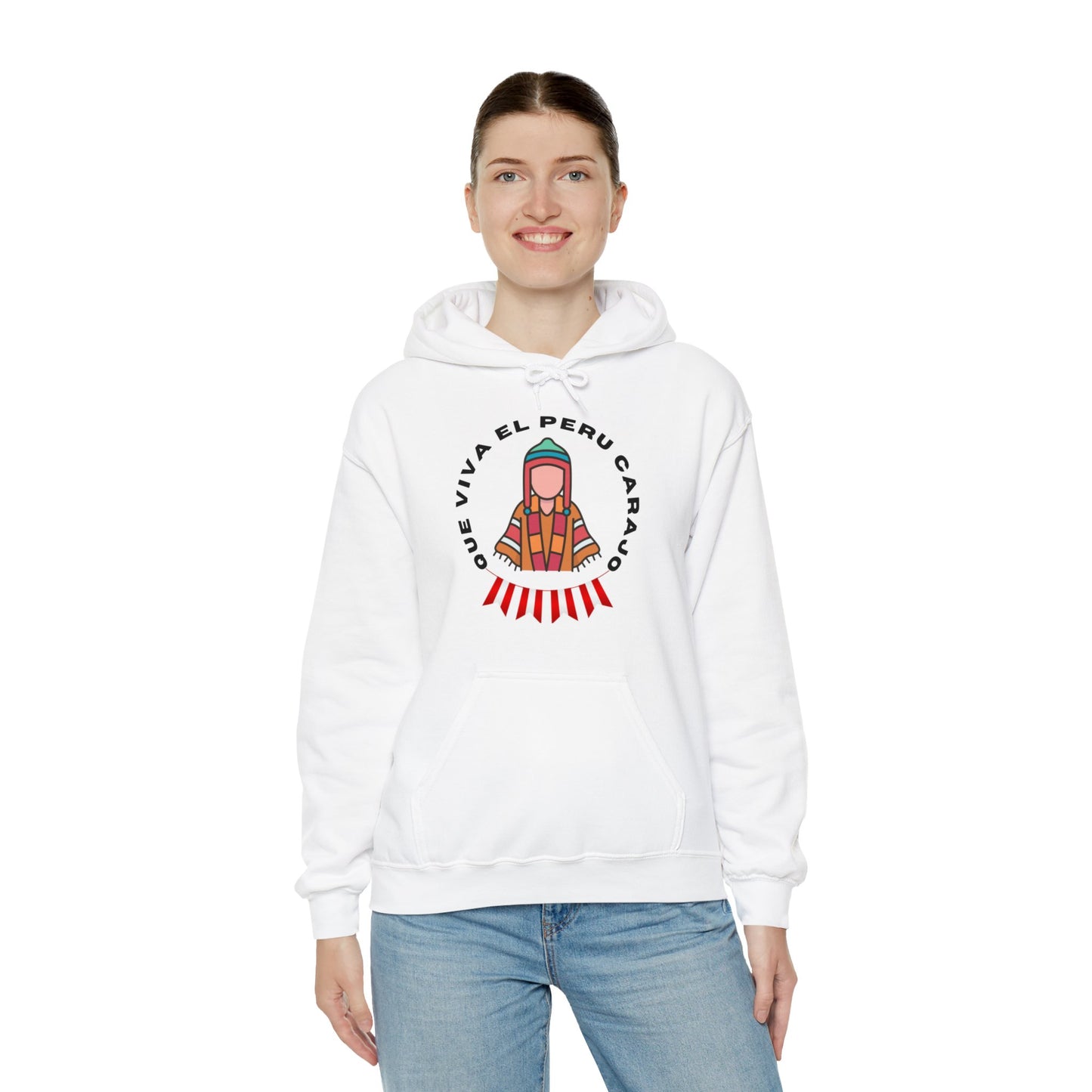 Best Peruvian Unisex Hoodie "Que Viva el PERU Carajo"