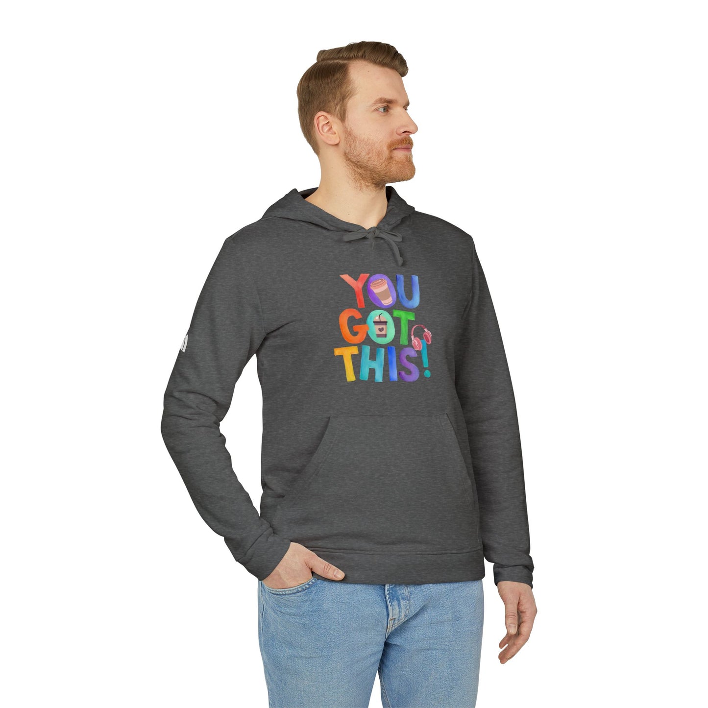 Best Unisex Customized Adidas Coffee Hoodie That's Your Pre-Workout Pep Talk