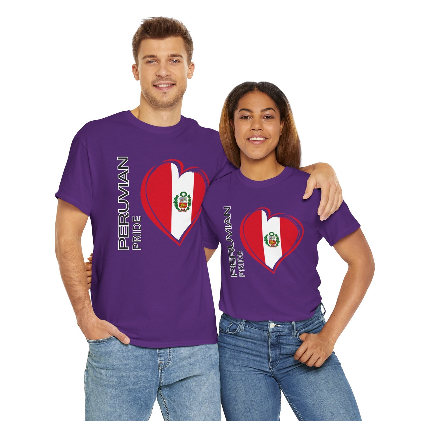 Best Unisex T-Shirt "Peruvian Flag Pride"