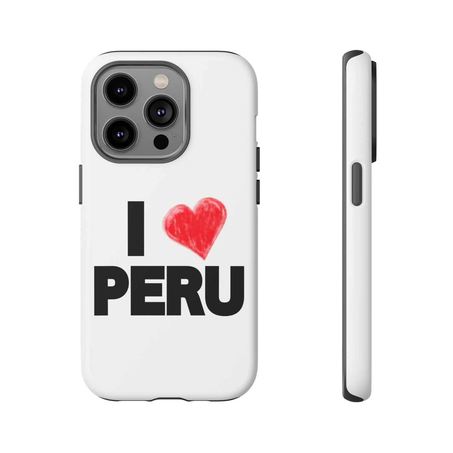 Tough iPhone Cases "Love Peru"