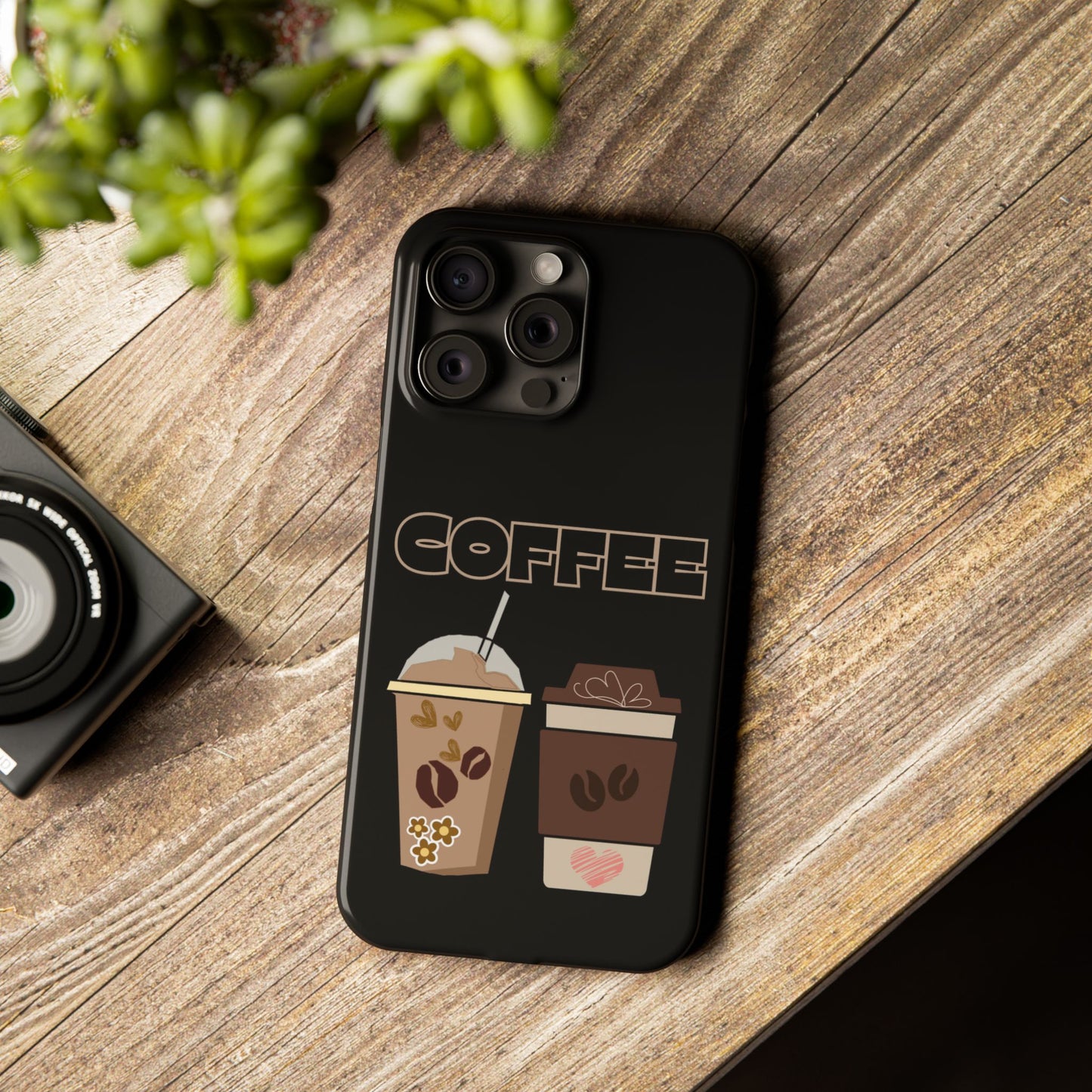 Best Slim Phone Cases "COFFEE"