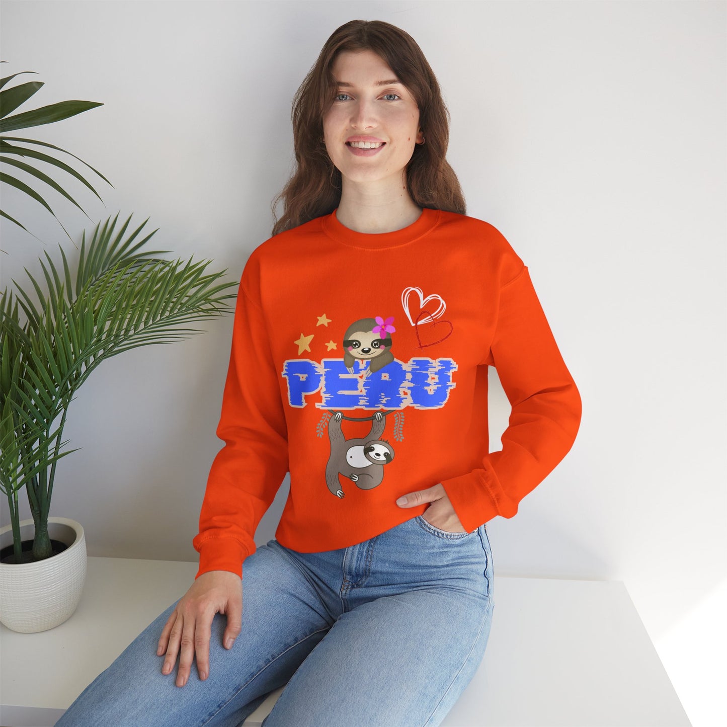 Best Peruvian Unisex Sweatshirt "PERU Jungle Love"