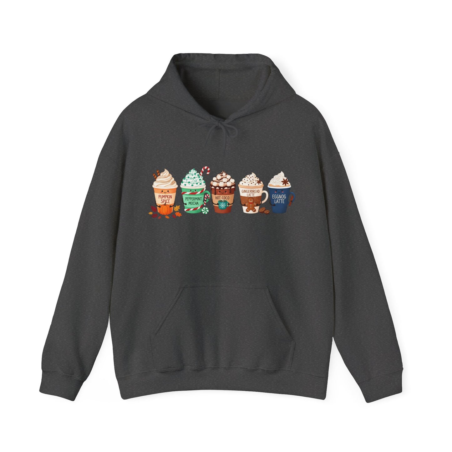 Seasonal Coffee Favorites Hoodie USA ππβ β Unisex Holiday Hoodie for Coffee Lovers
