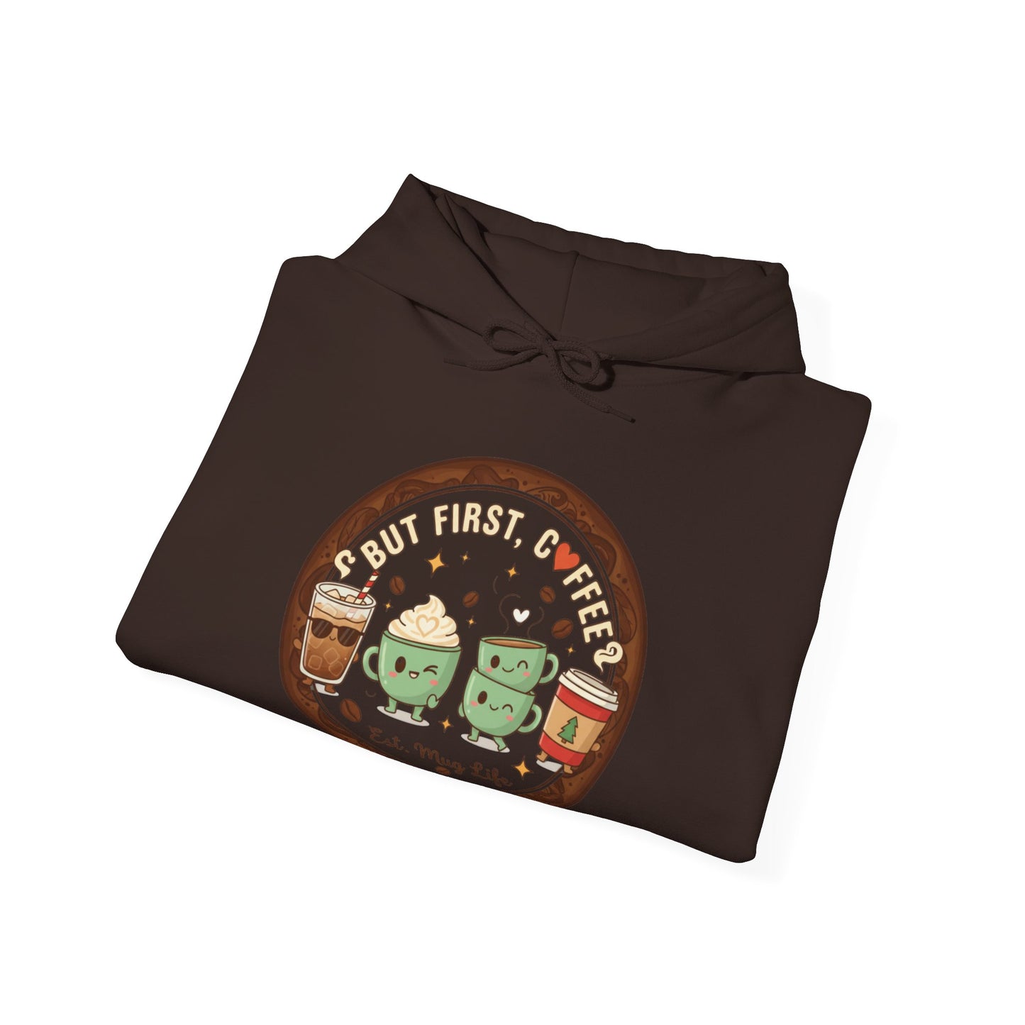 ☕❤️ But First, Coffee Hoodie USA | Cozy Coffee Lovers Hoodie