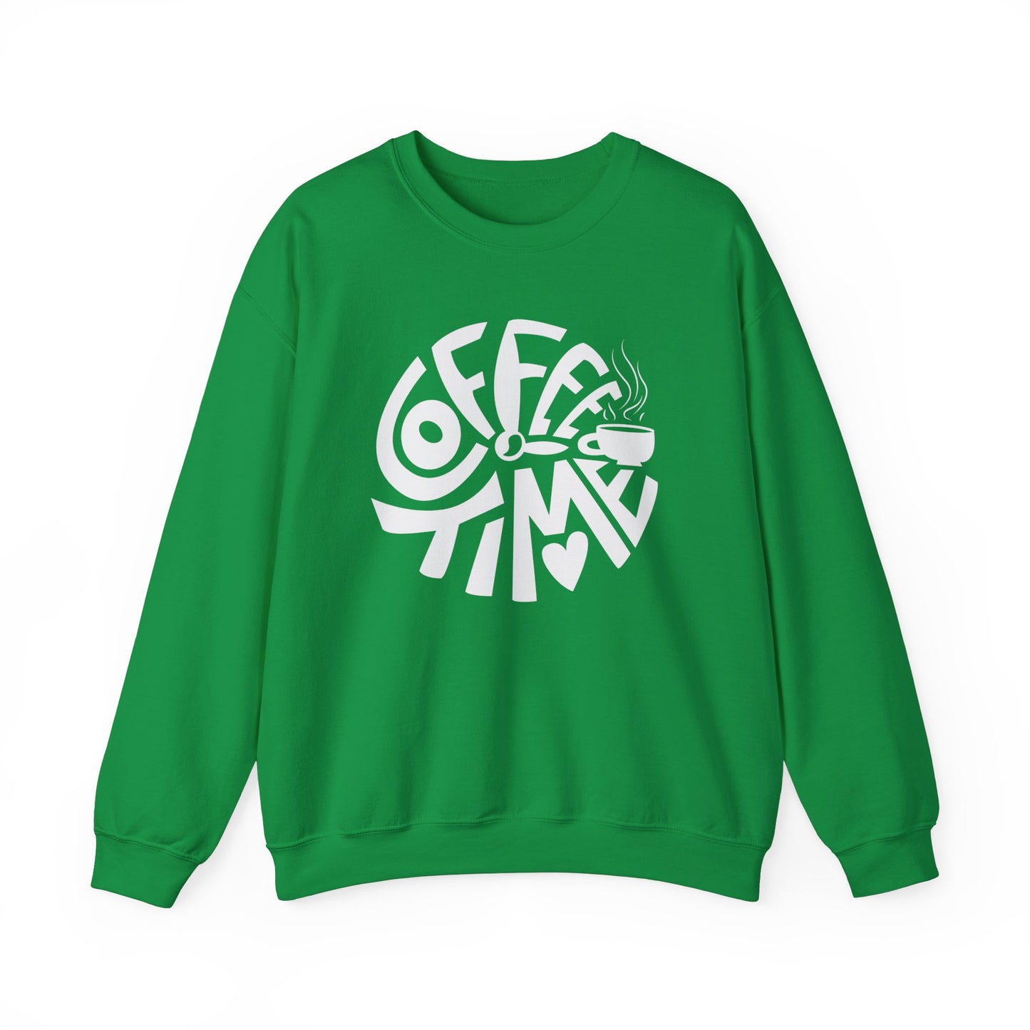 ☕ Coffee Time Sweatshirt USA | Unisex Cozy Sweater