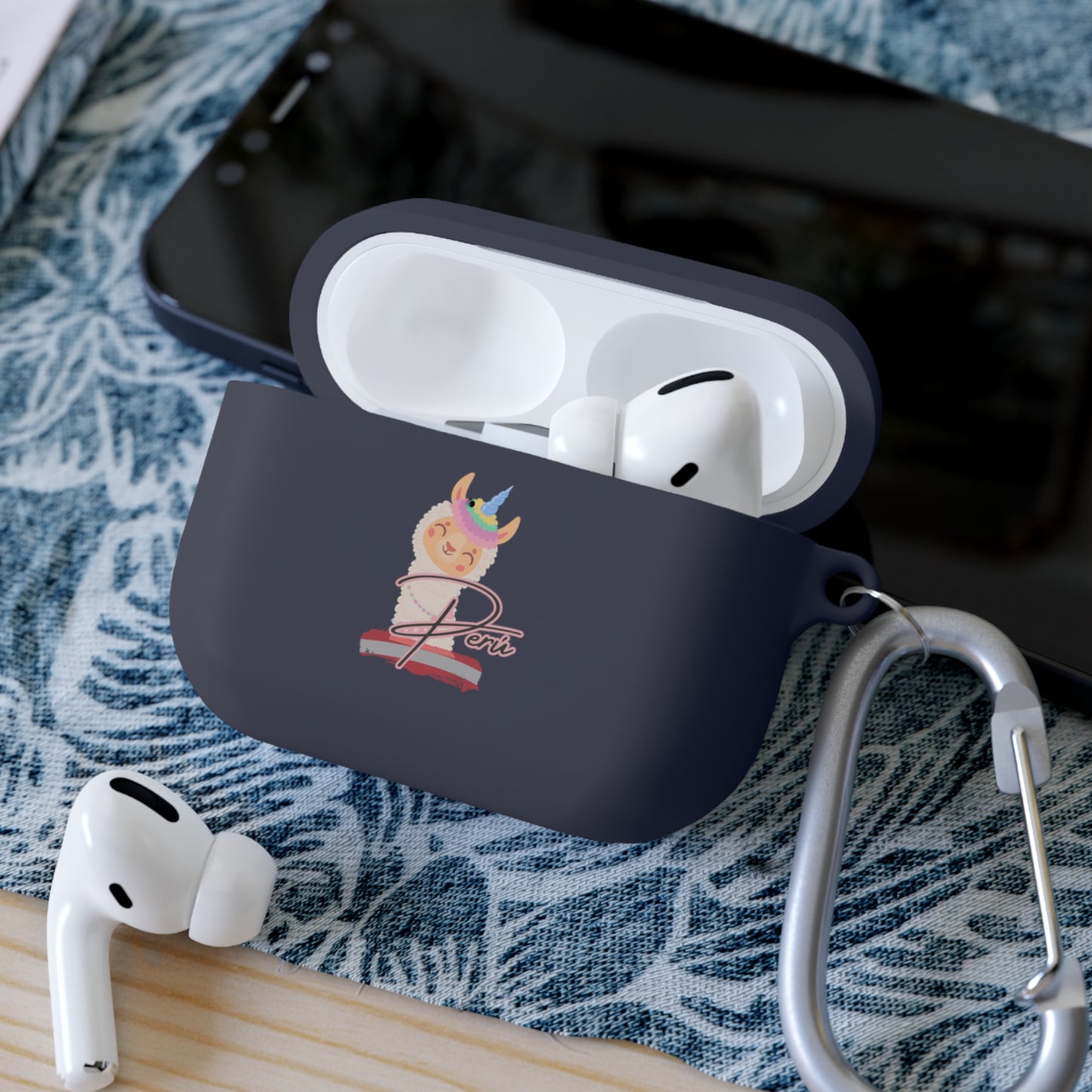 Peruvian AirPods and AirPods Pro Case Cover "Llama Rainbow"