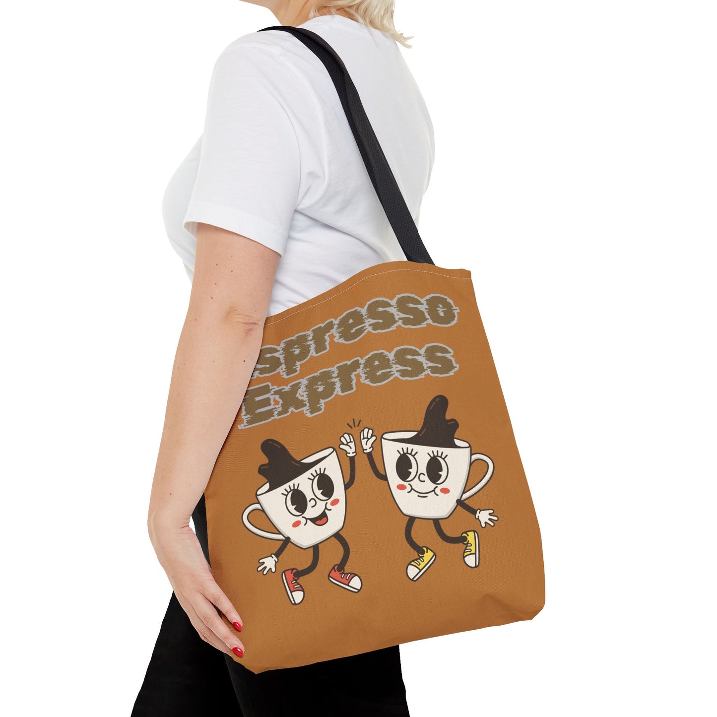 Best CoffeeTote Bag That's Serving Espresso Express Vibes: High Five for Caffeine
