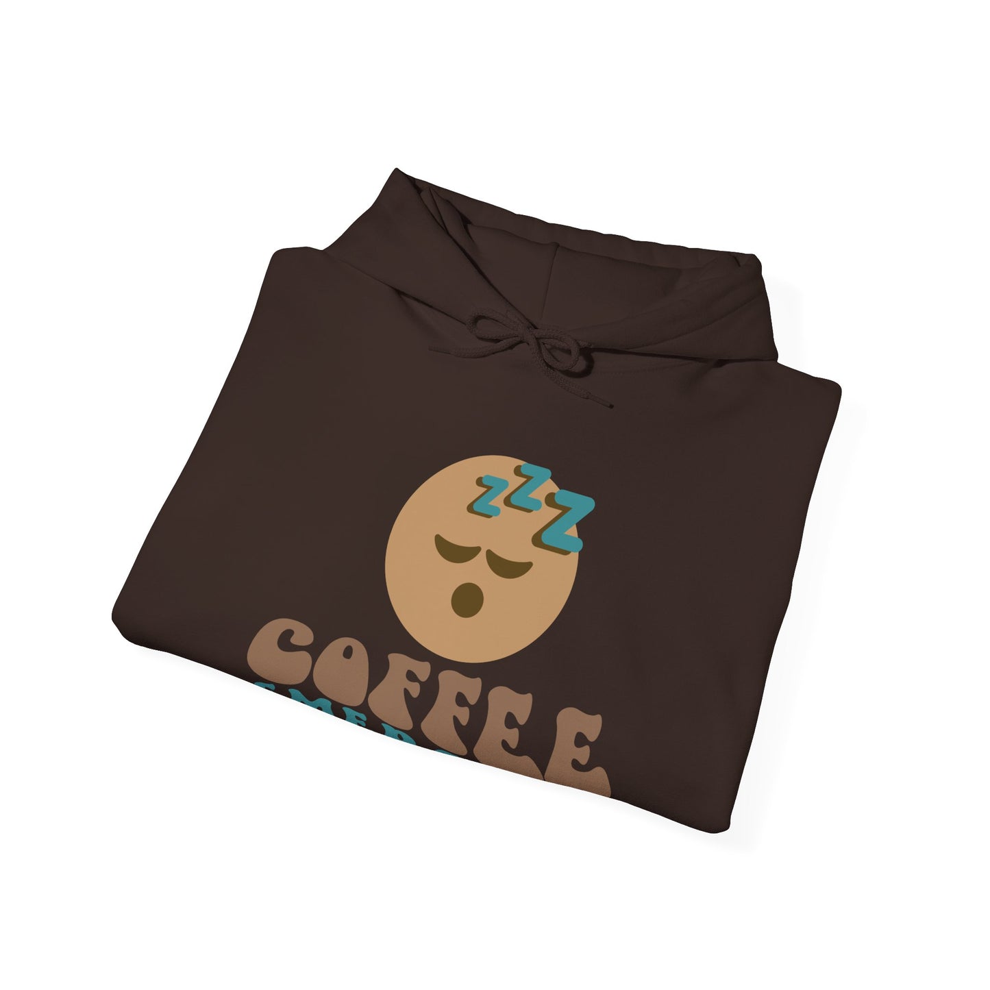 Coffee Emergency Hoodie (Unisex) – Funny Sleepy Face Coffee Lover Hoodie (USA Only)