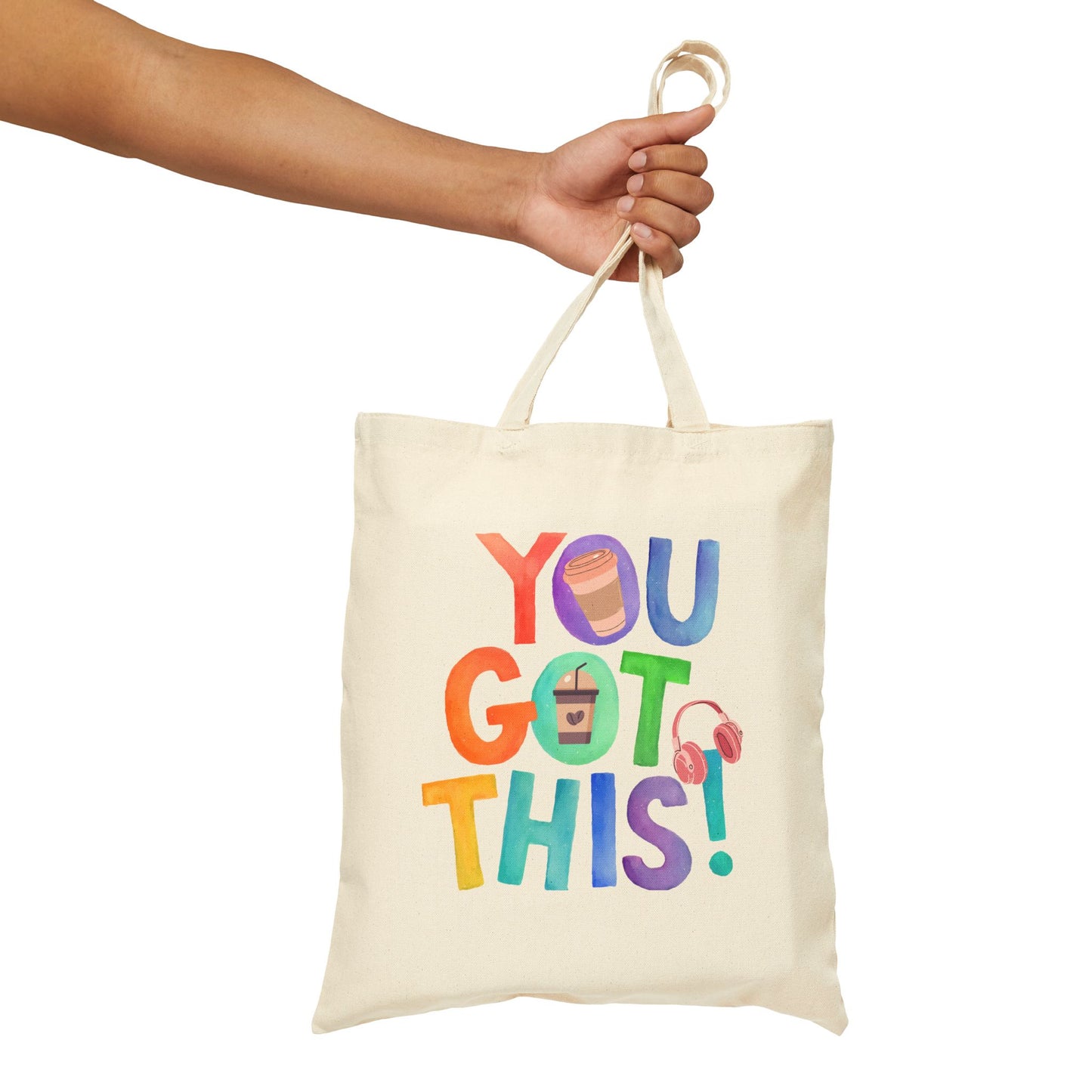 Best Coffee Tote Bag That's Brewing Success On-The-Go: Double Shot of Motivation