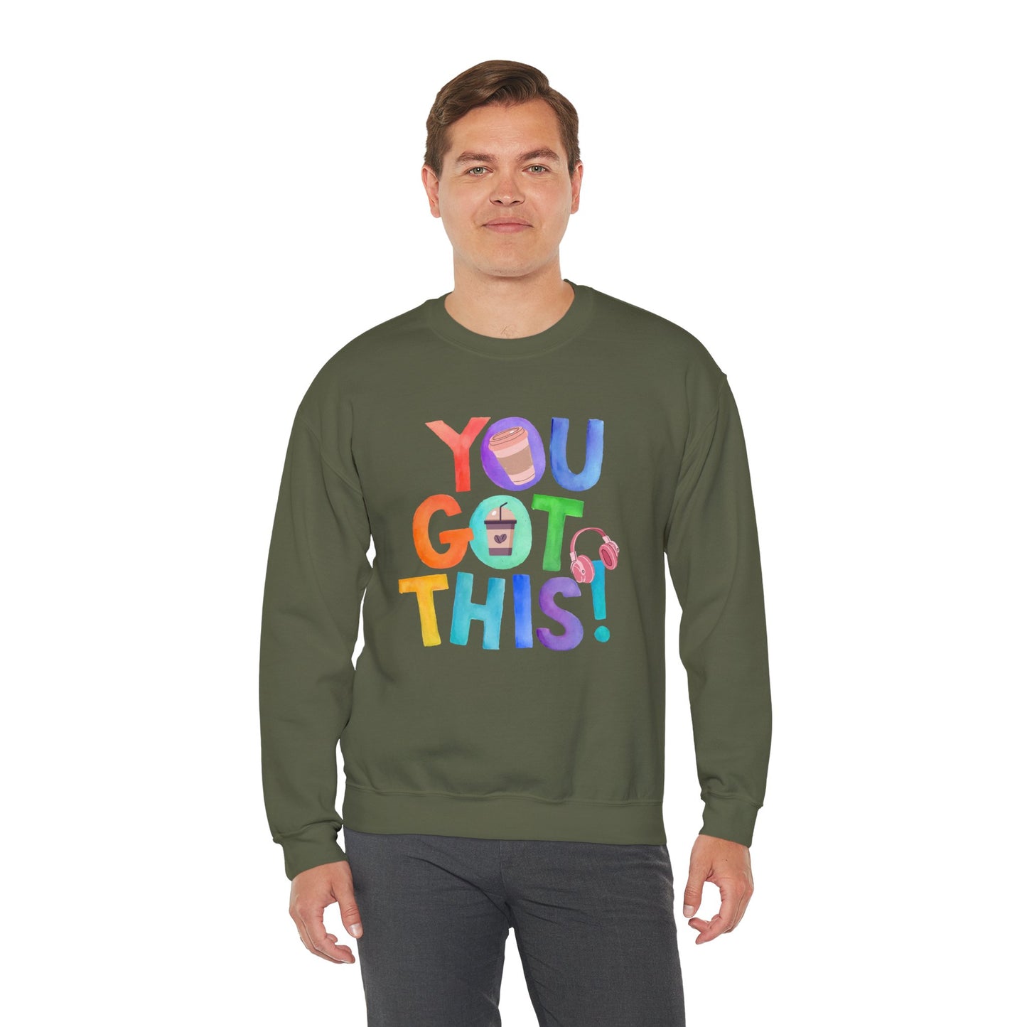 Best Unisex Coffee Sweatshirt That's Serving Liquid Motivation: Brew & Believe