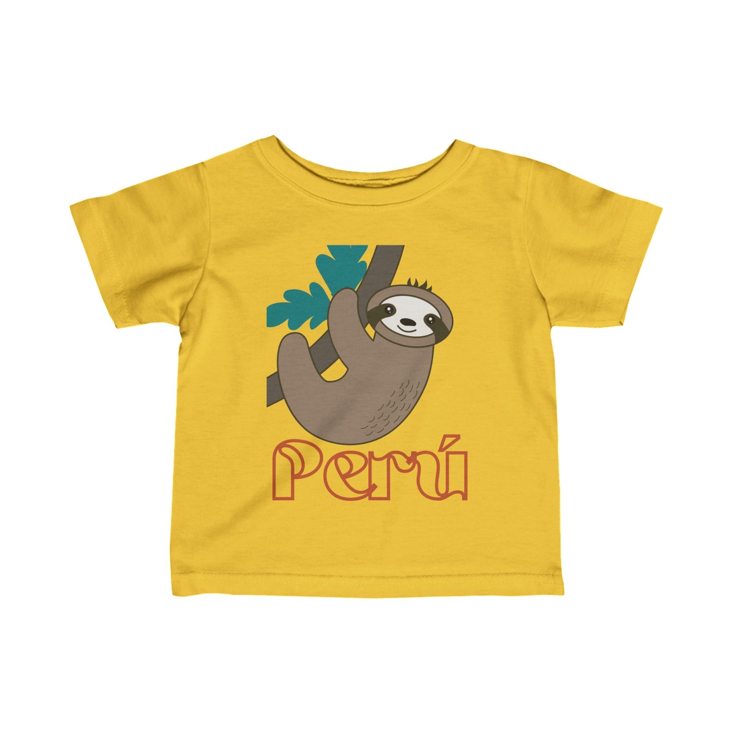 Best Peruvian Infant Fine Jersey Tee "Peru Perezozo"