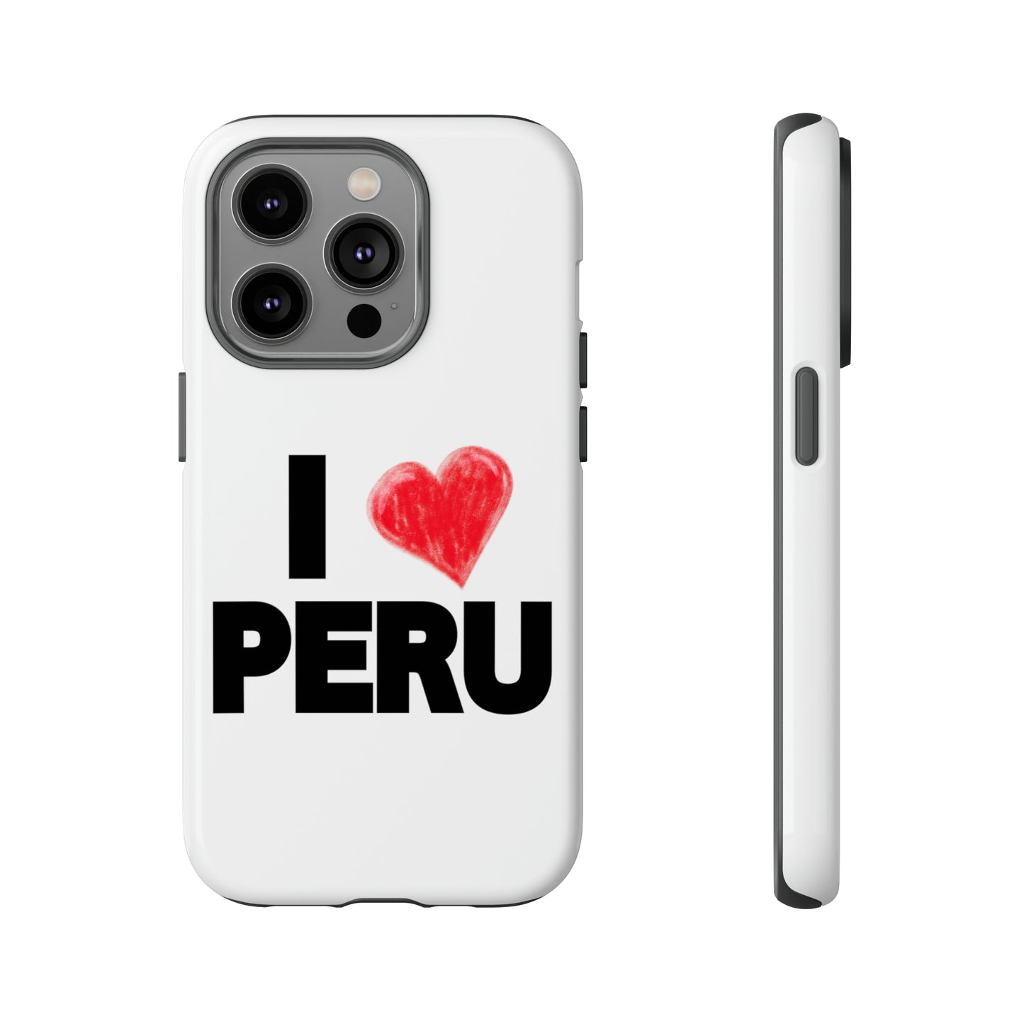 Tough iPhone Cases "Love Peru"