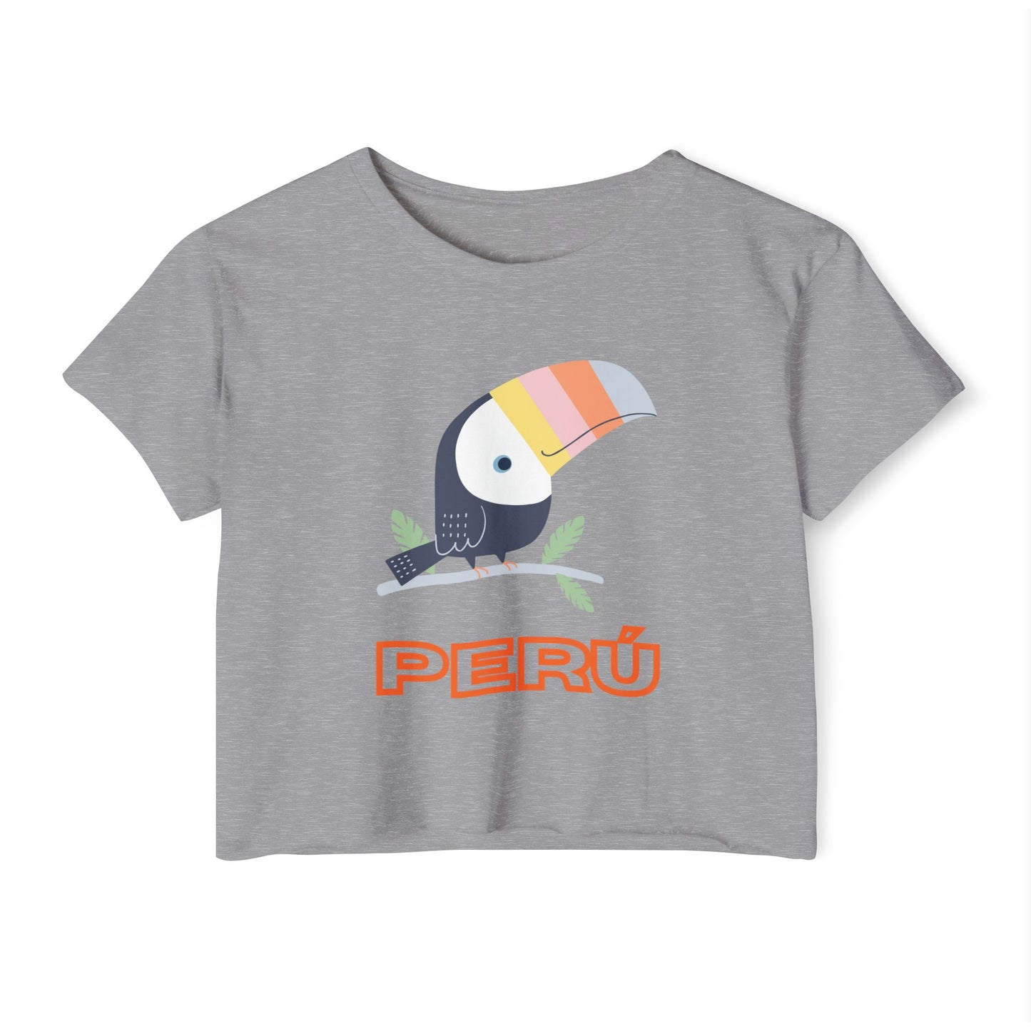 Peruvian Crop Top "Peru Tucan"