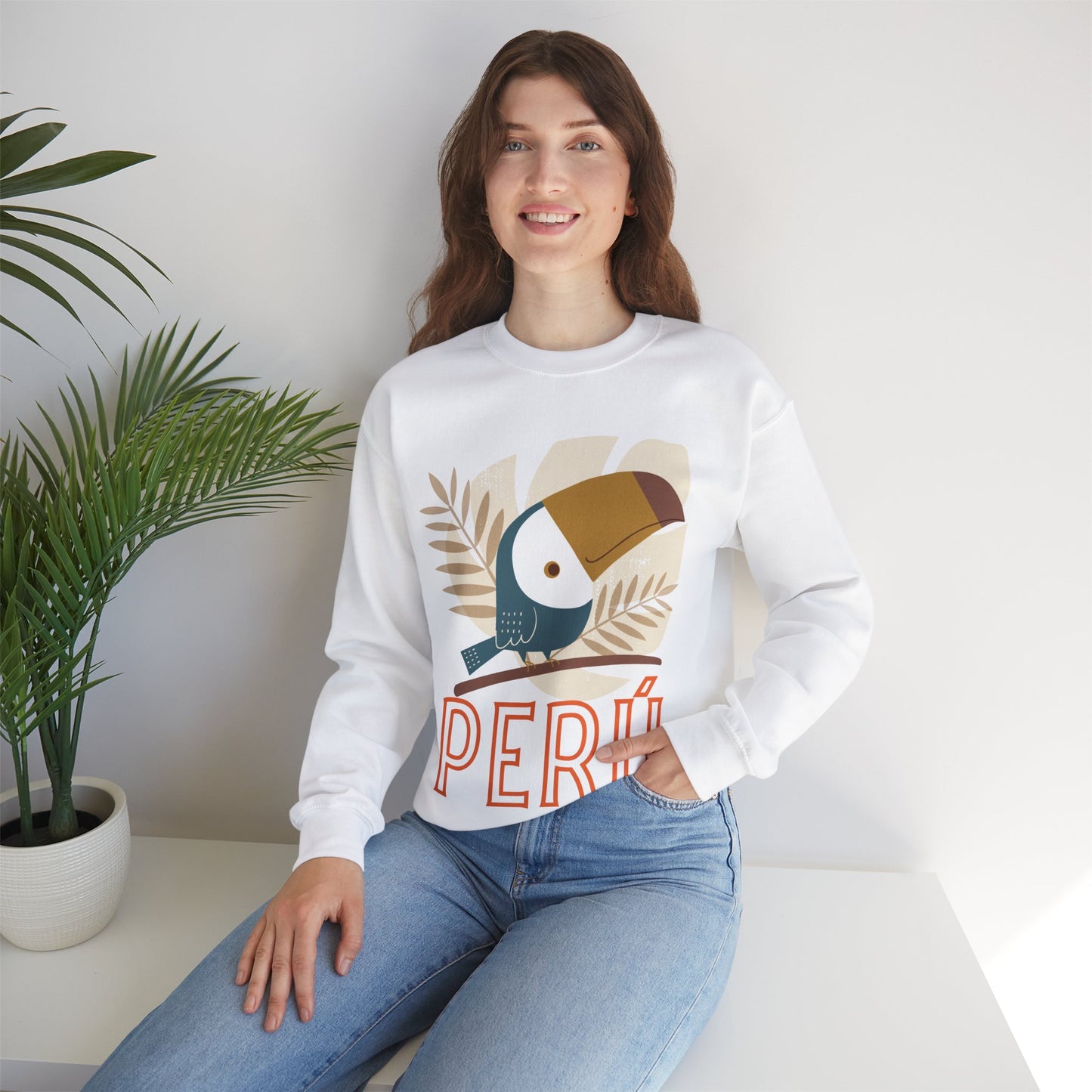 Best Unisex Peruvian Sweatshirt "Peru Tucan"