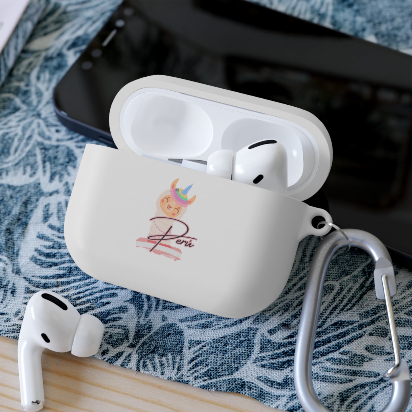 Peruvian AirPods and AirPods Pro Case Cover "Llama Rainbow"