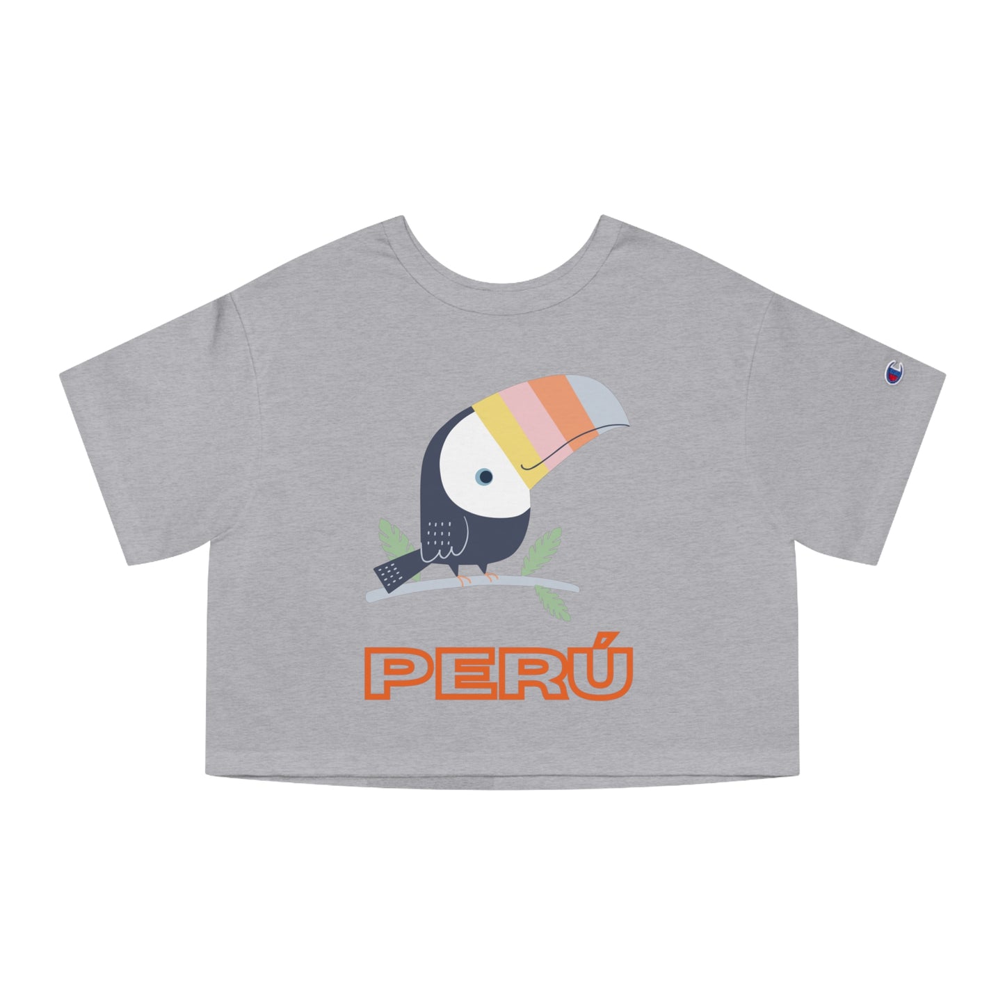 Champion Cropped T-Shirt "Peruvian Rainforest"