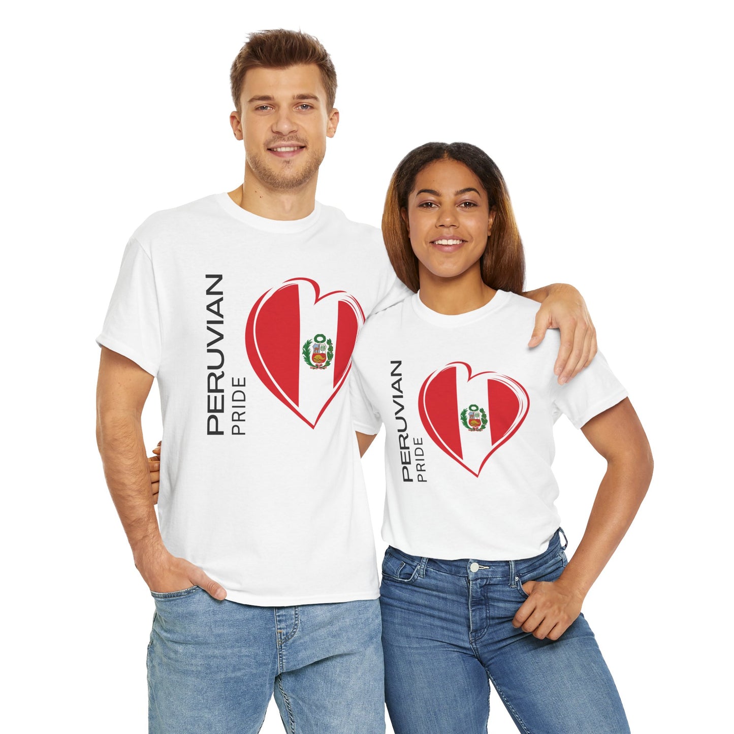 Best Unisex T-Shirt "Peruvian Flag Pride"