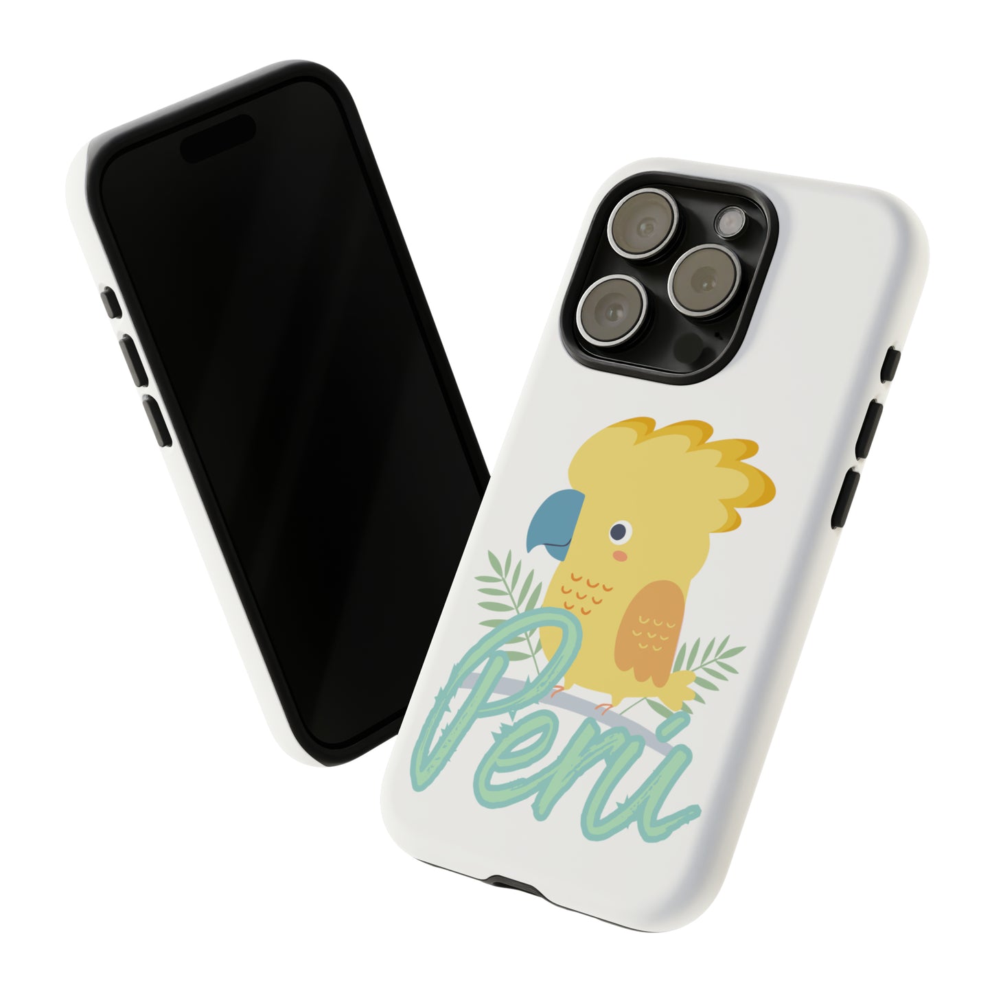 Tough iPhone Case 'Gallito de las Rocas'