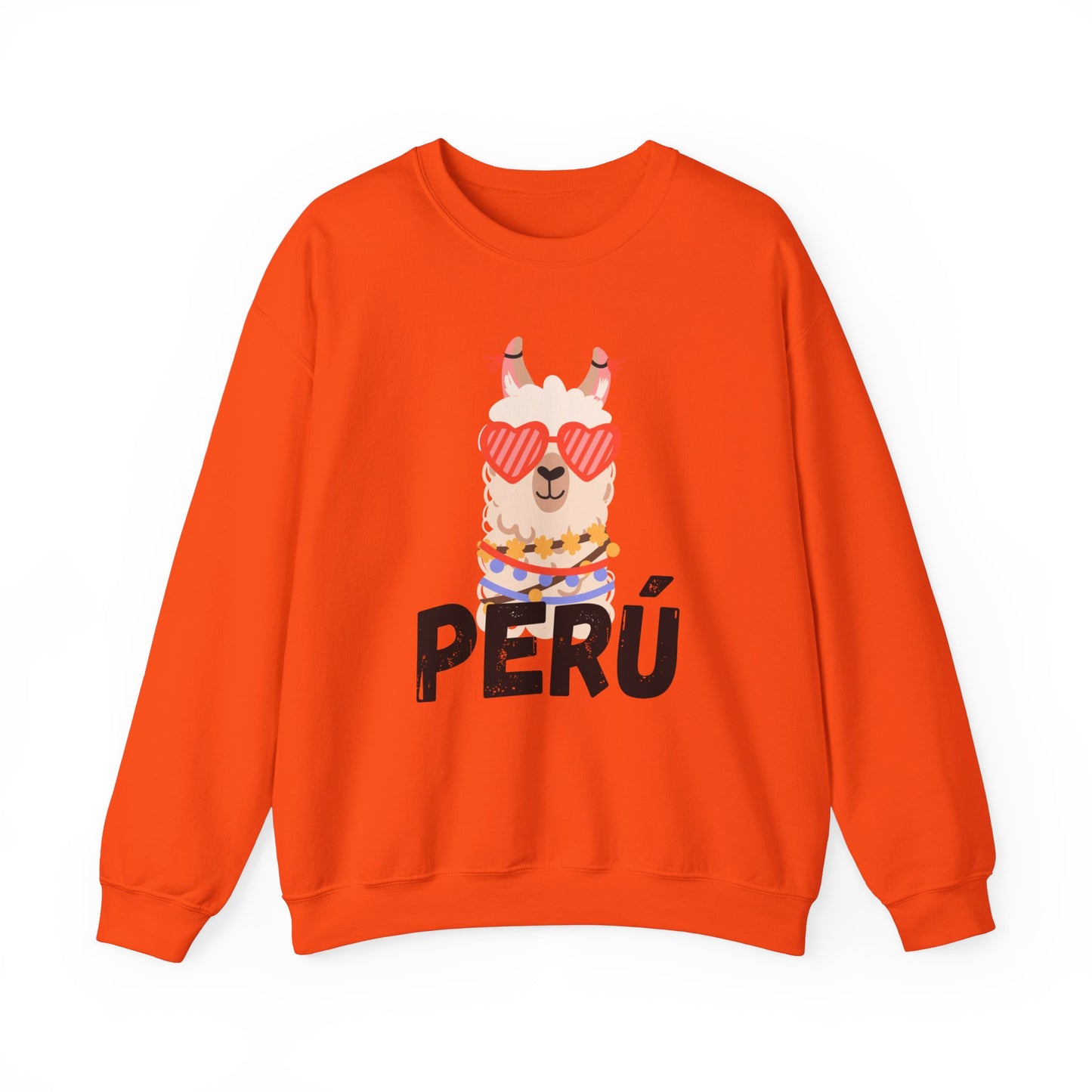 Best Unisex Sweatshirt Peruvian Inspired "Llama Heart"