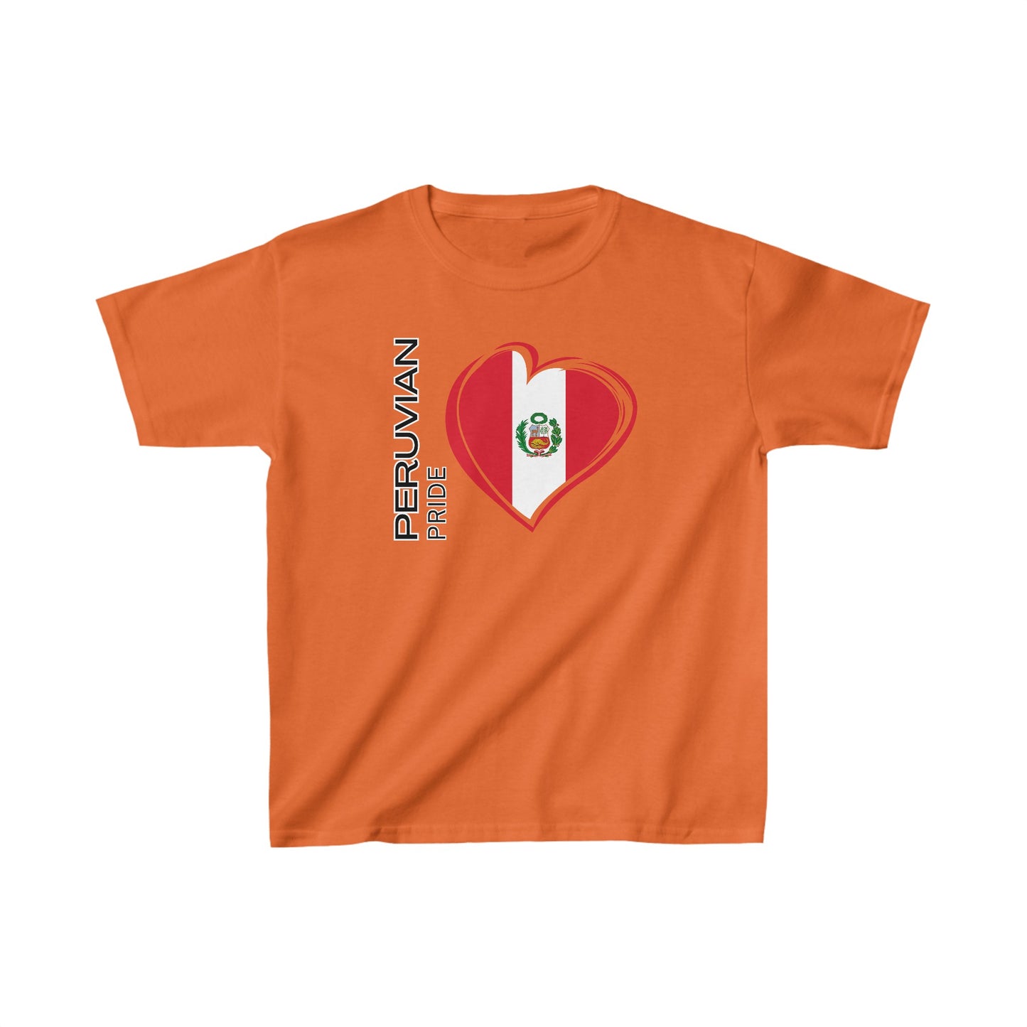 Best Peruvian Kids Tee "Peruvian Pride Flag"
